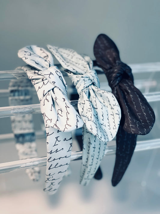 030 Organic Cotton I am Headbands
