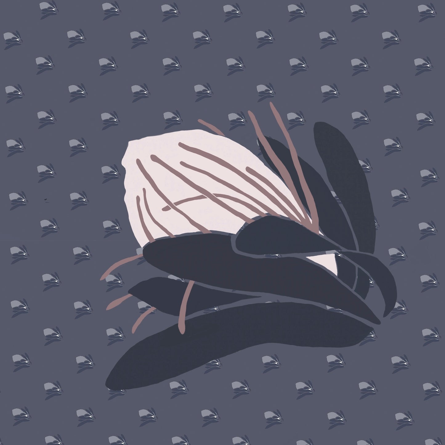 010 Organic Cotton Protea Pillow Cases