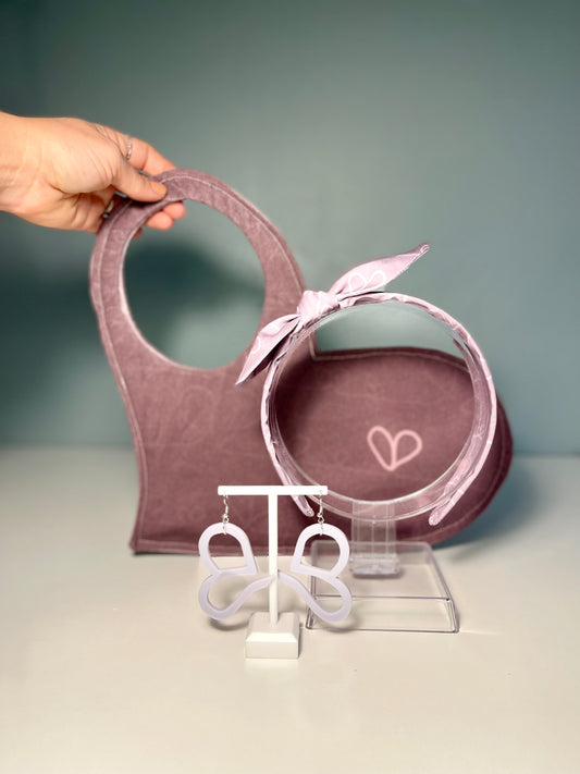 023 Organic Cotton Love Heart Bags