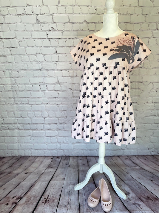 006 DESIGN YOUR OWN Organic Cotton Protea Dress Light Pink
