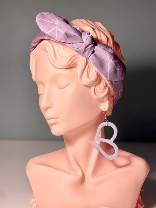 022 Organic Cotton Love Heart Headbands