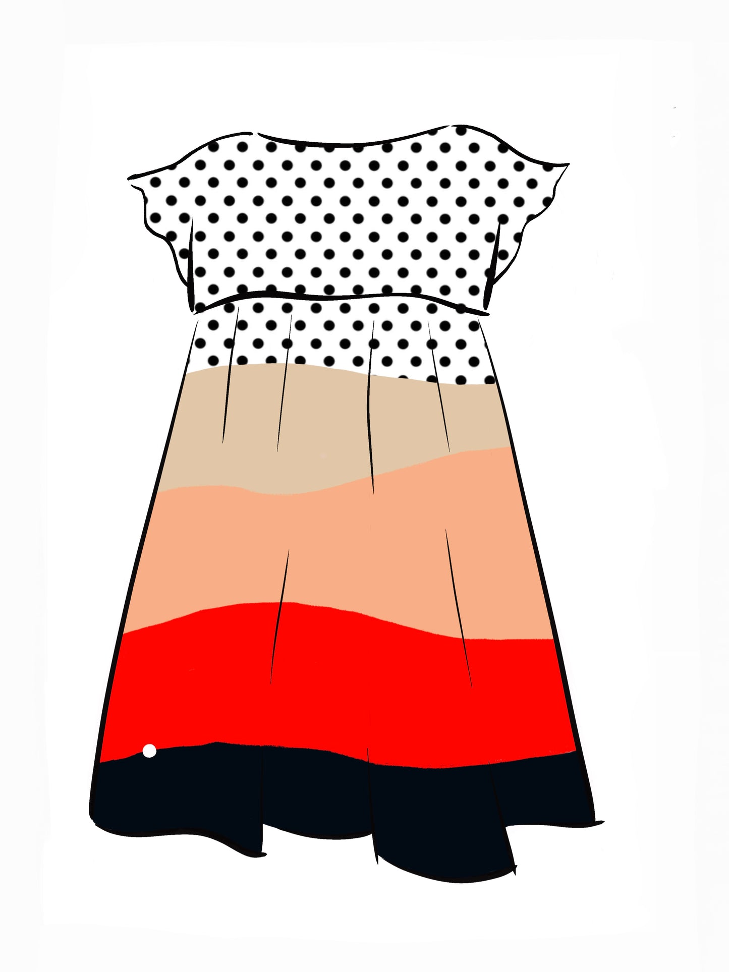 045 DESIGN YOUR OWN Organic Cotton “Australia” Dress