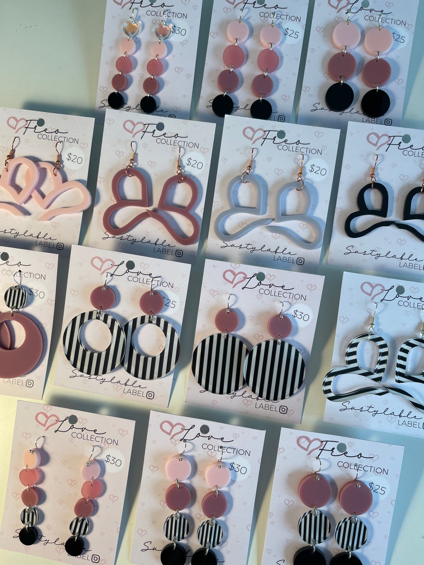 020 Love Heart Earrings