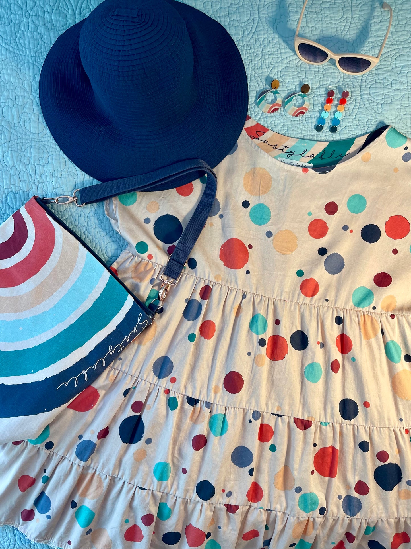 015 DESIGN YOUR OWN Organic Cotton “Polka Dot” Dress
