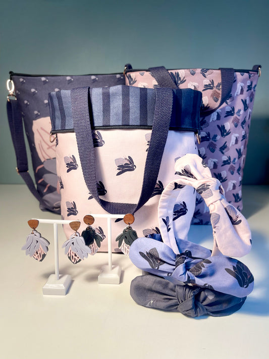 005 Organic Cotton Protea Bags