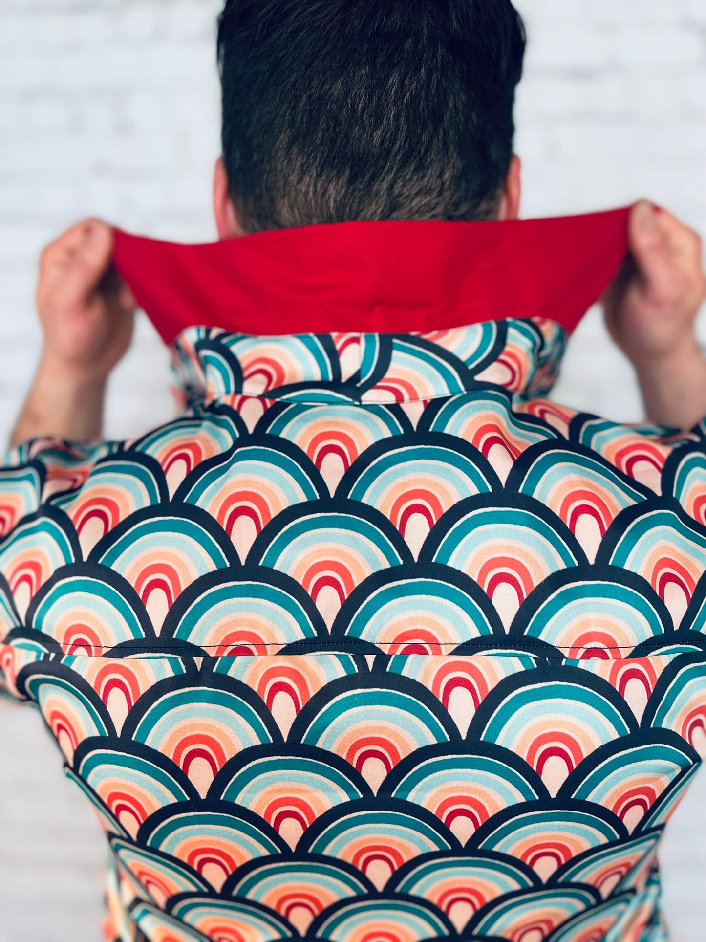 019 DESIGN YOUR OWN Organic Cotton “Rainbow” Unisex Shirt