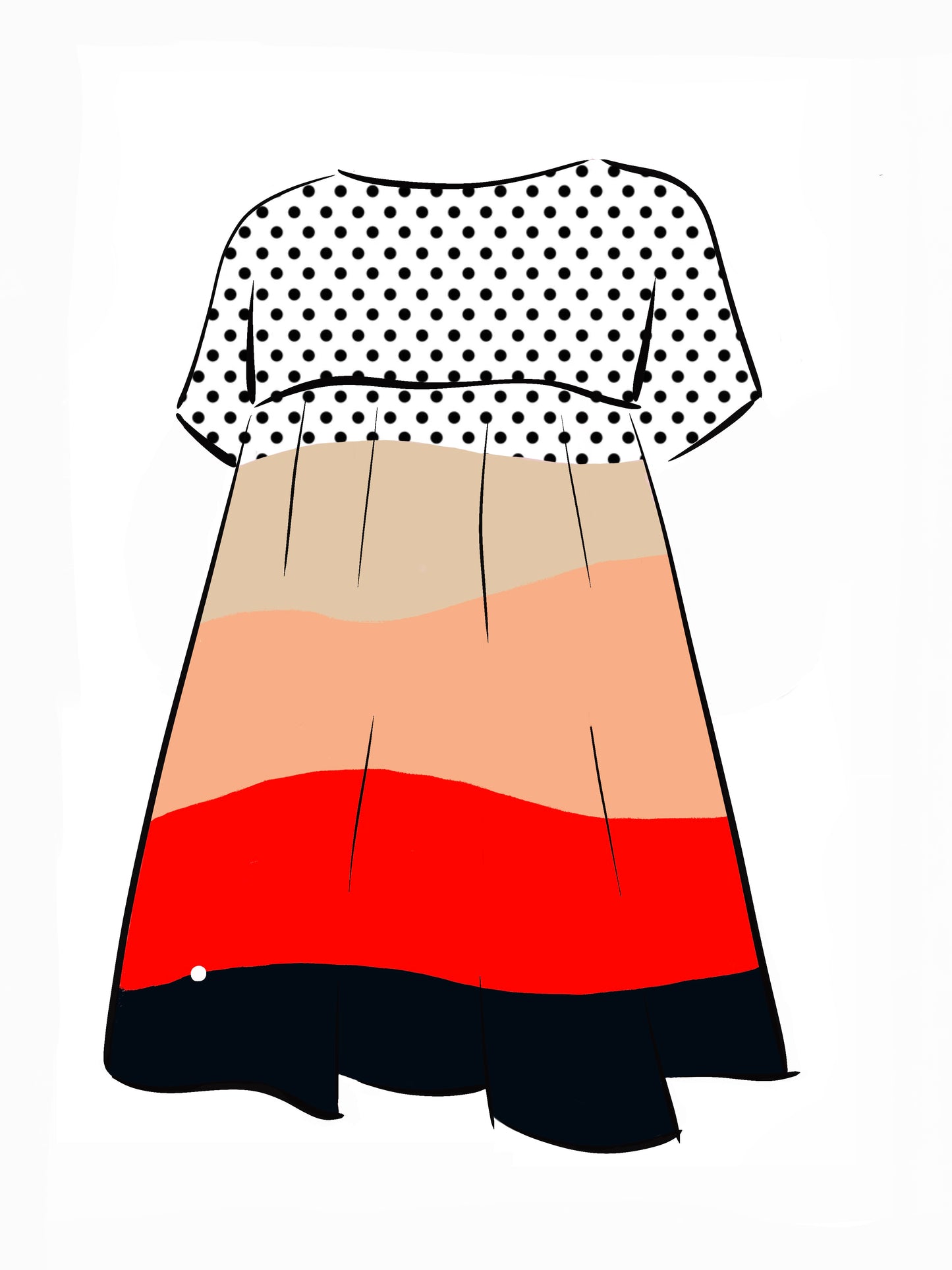 045 DESIGN YOUR OWN Organic Cotton “Australia” Dress
