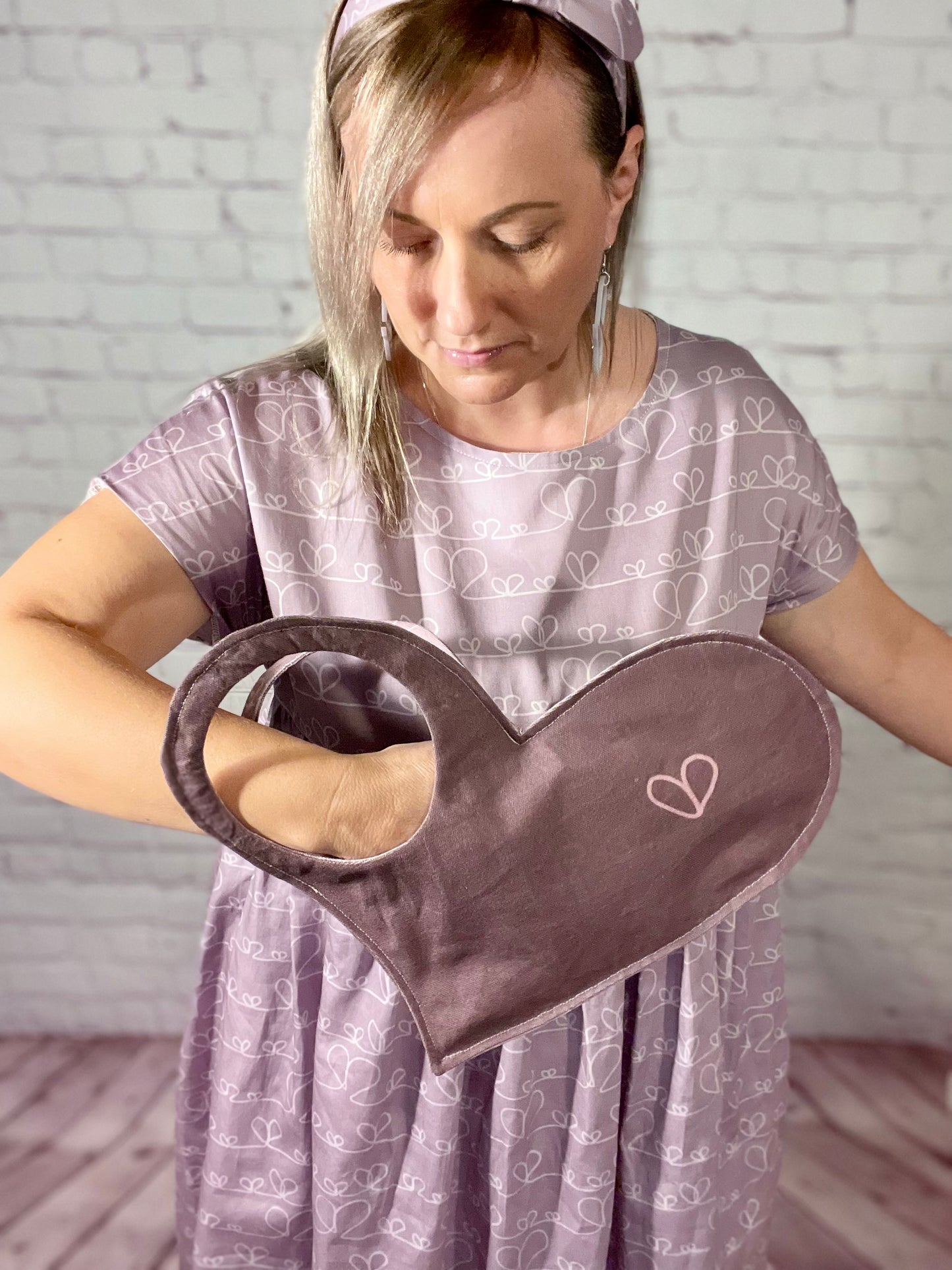 023 Organic Cotton Love Heart Bags