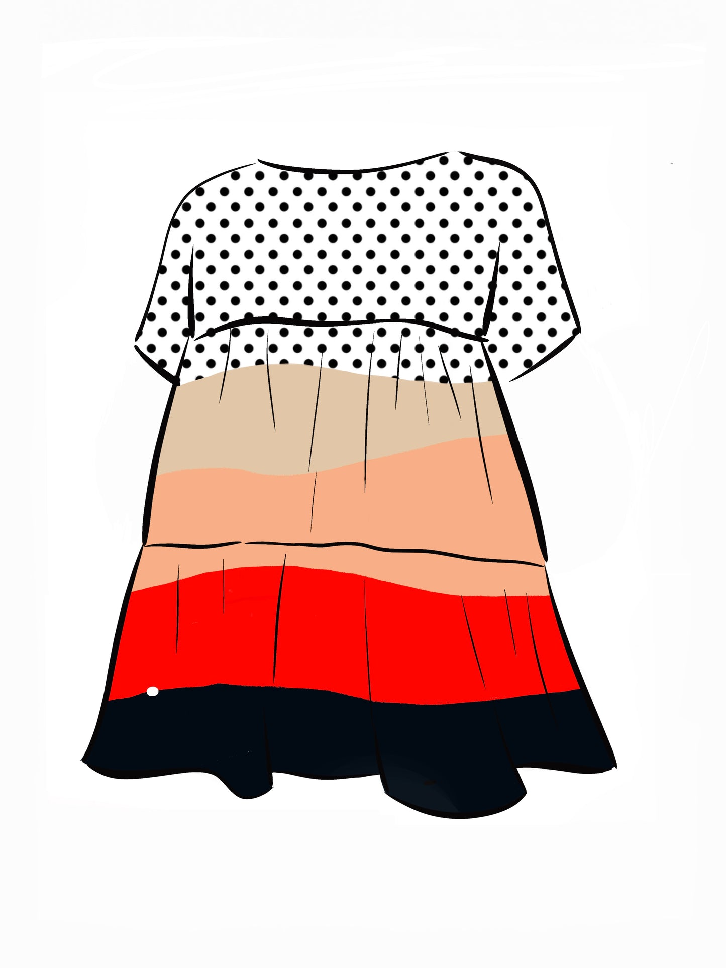 045 DESIGN YOUR OWN Organic Cotton “Australia” Dress