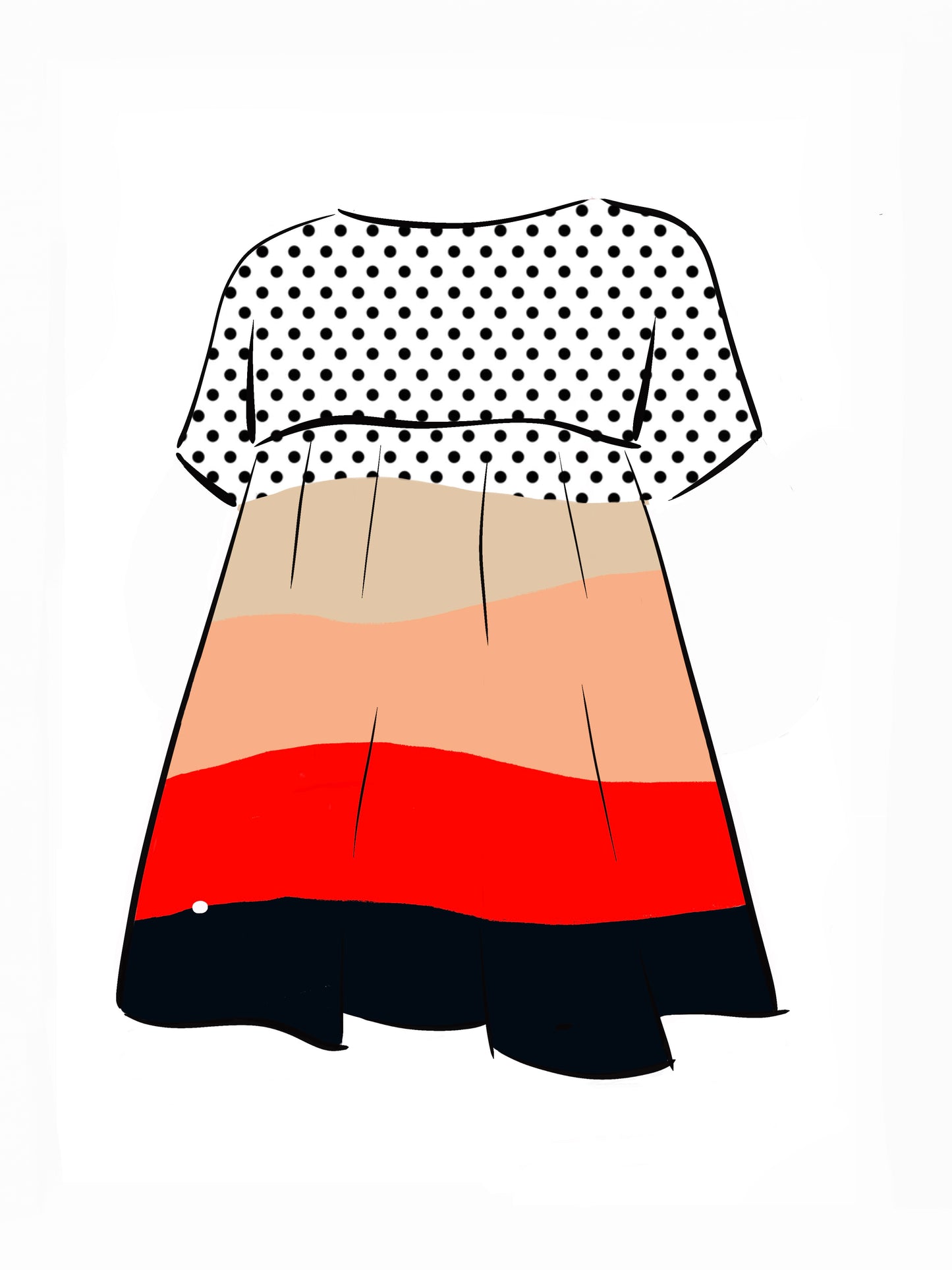 045 DESIGN YOUR OWN Organic Cotton “Australia” Dress