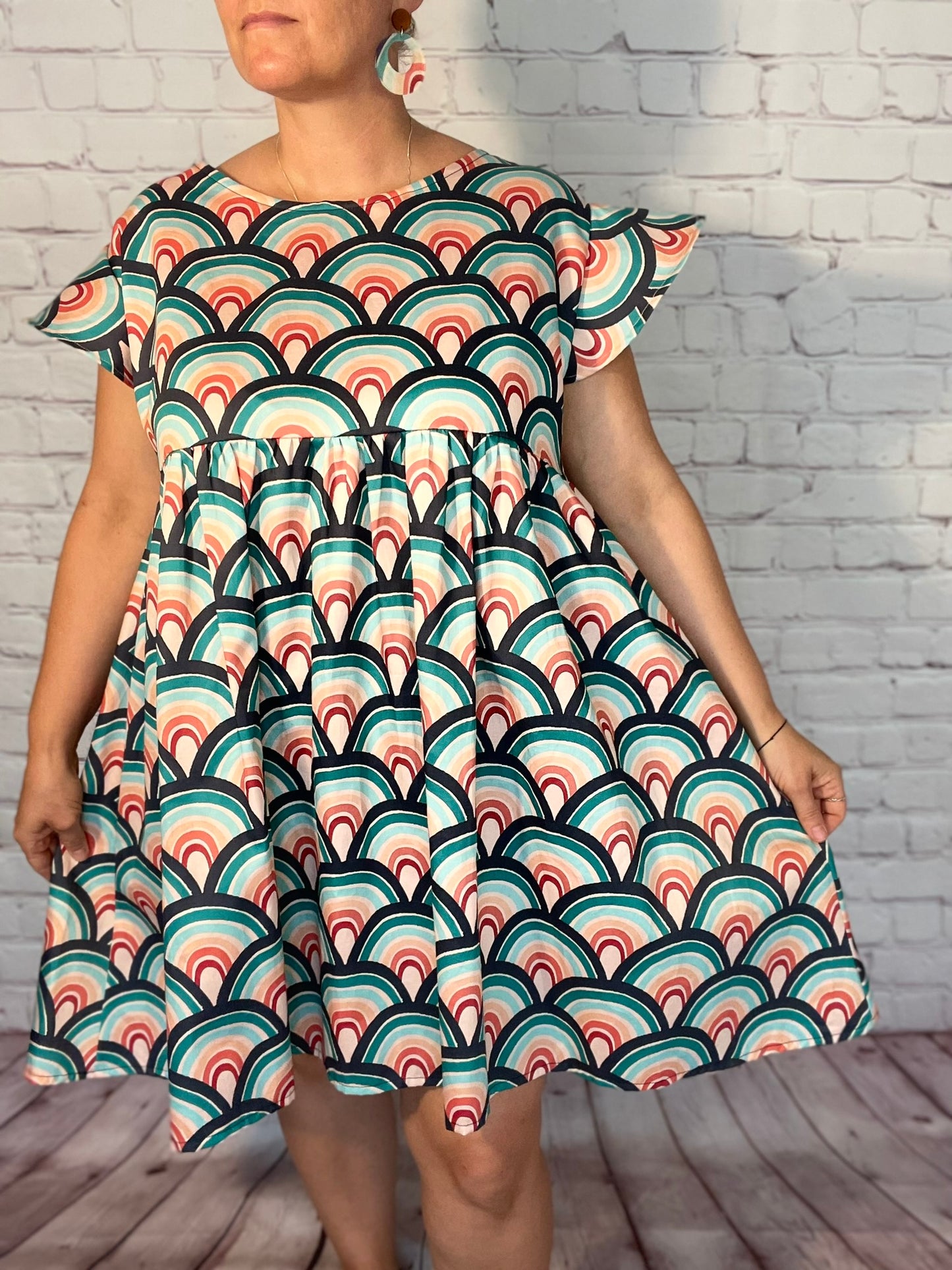 018 DESIGN YOUR OWN Organic Cotton “Rainbow” Dress