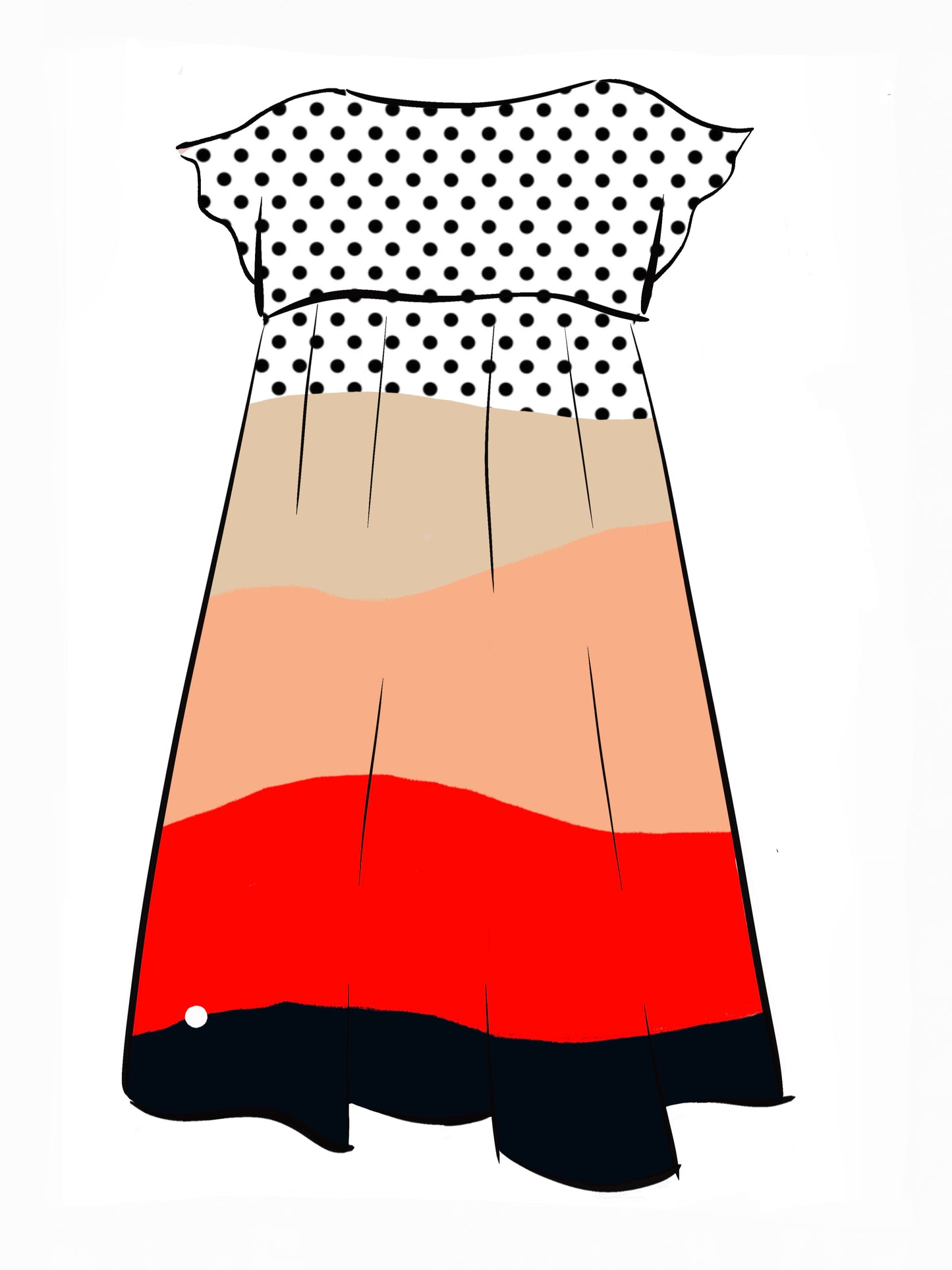 045 DESIGN YOUR OWN Organic Cotton “Australia” Dress