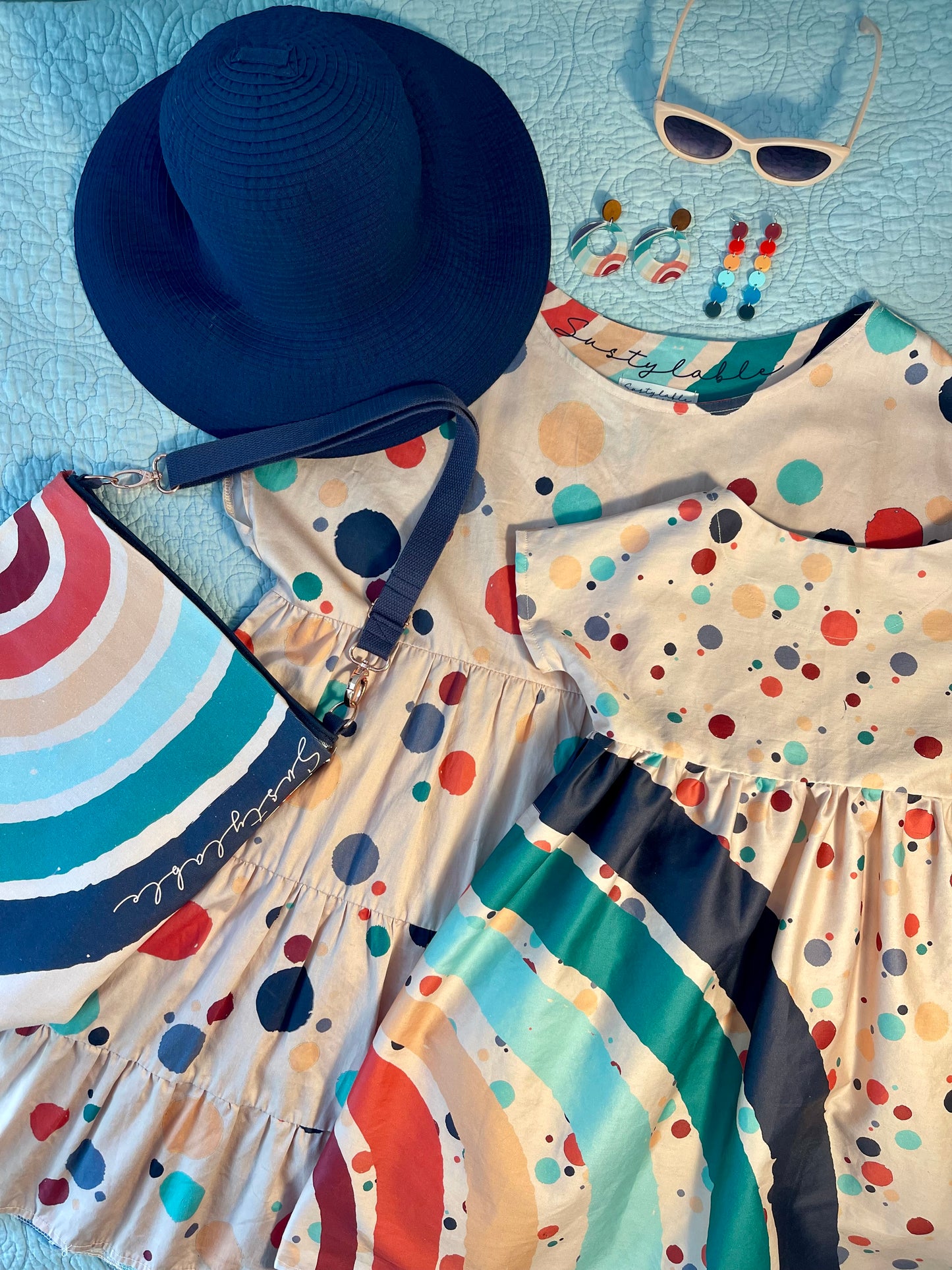 018 DESIGN YOUR OWN Organic Cotton “Rainbow” Dress
