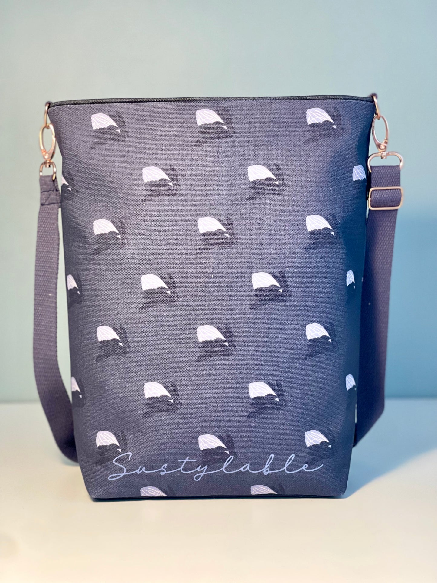 005 Organic Cotton Protea Bags