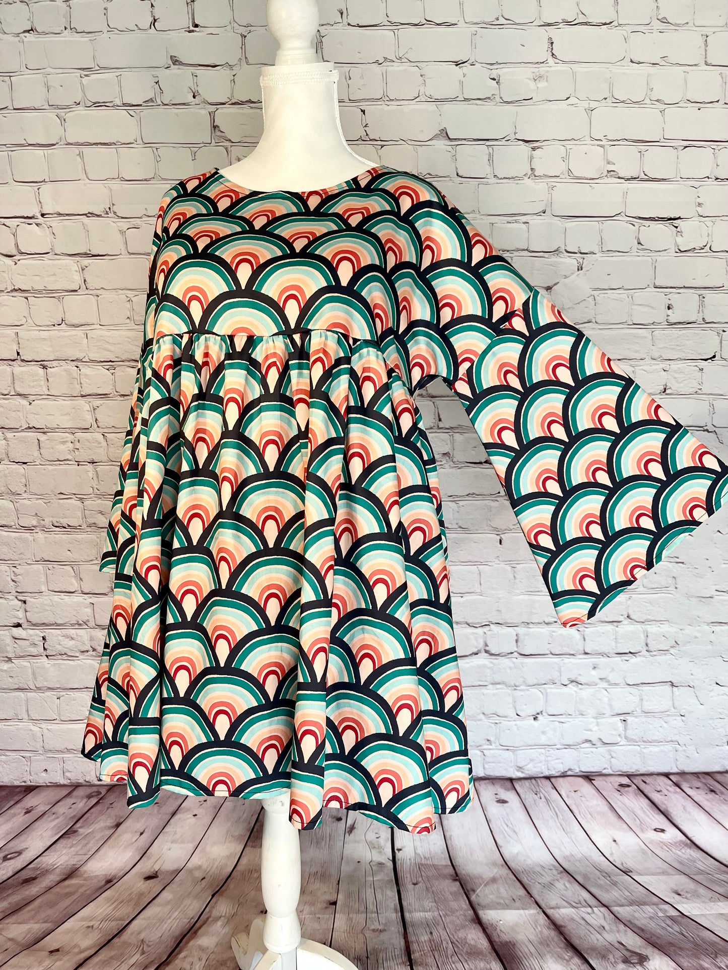 018 DESIGN YOUR OWN Organic Cotton “Rainbow” Dress