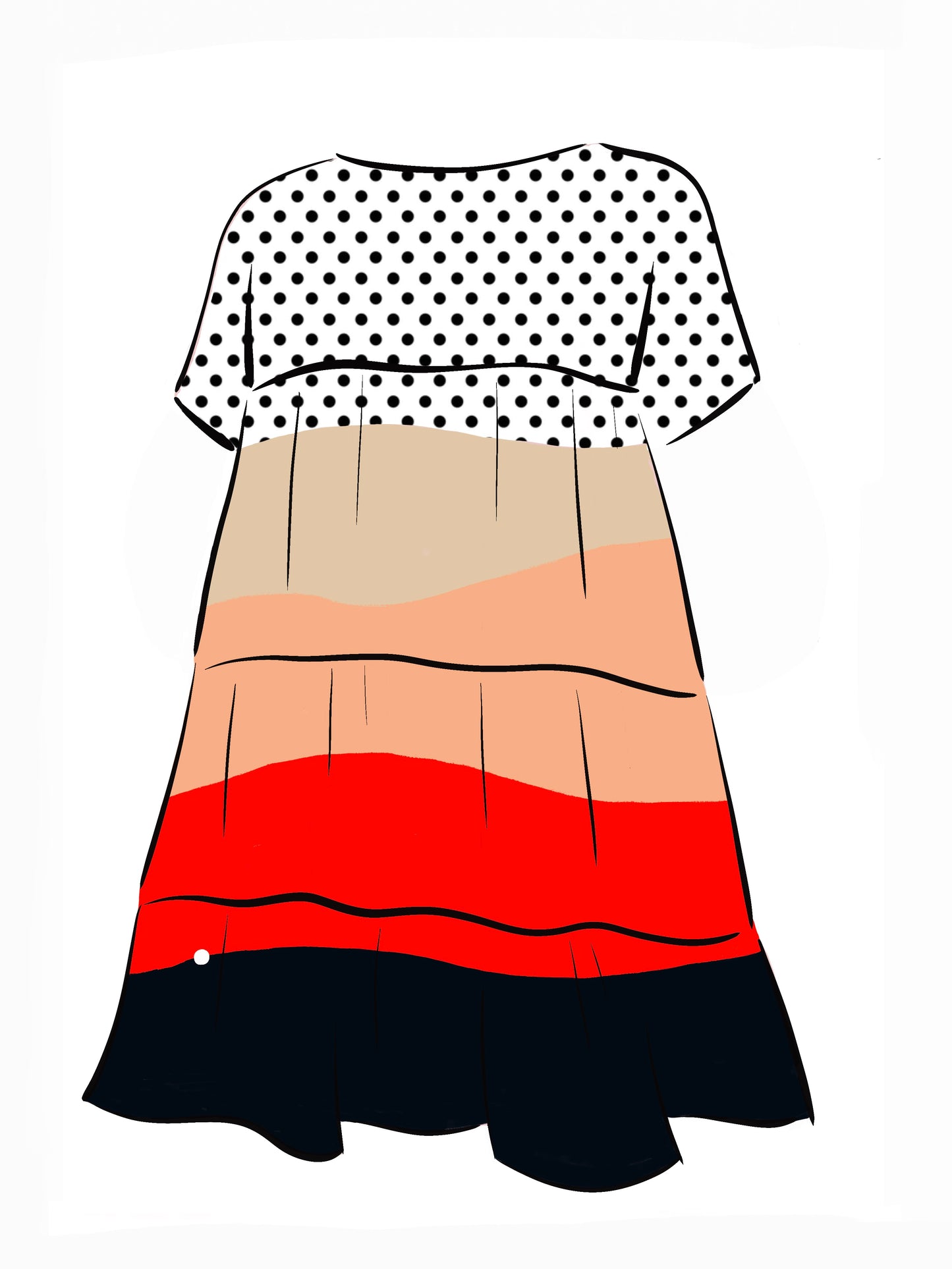 045 DESIGN YOUR OWN Organic Cotton “Australia” Dress