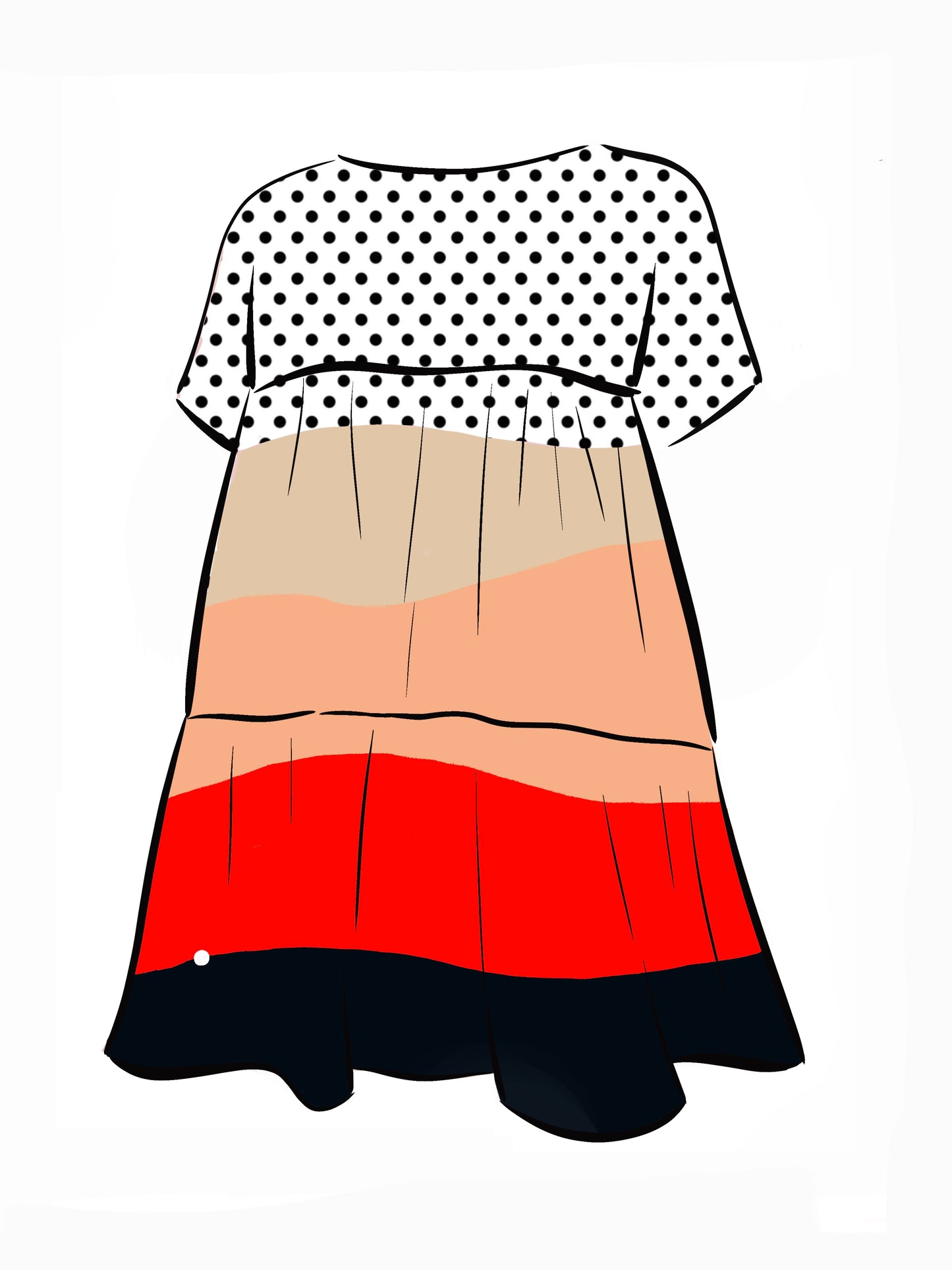 045 DESIGN YOUR OWN Organic Cotton “Australia” Dress