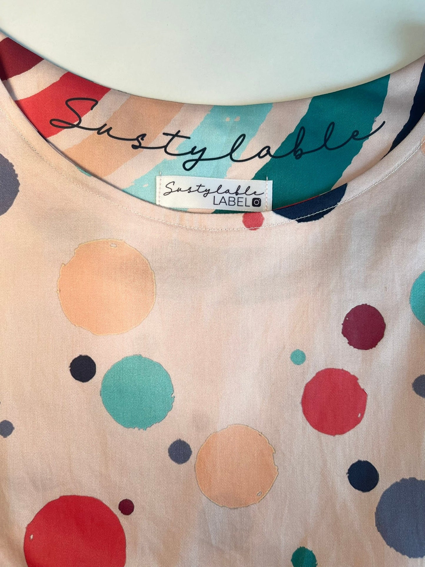 015 DESIGN YOUR OWN Organic Cotton “Polka Dot” Dress