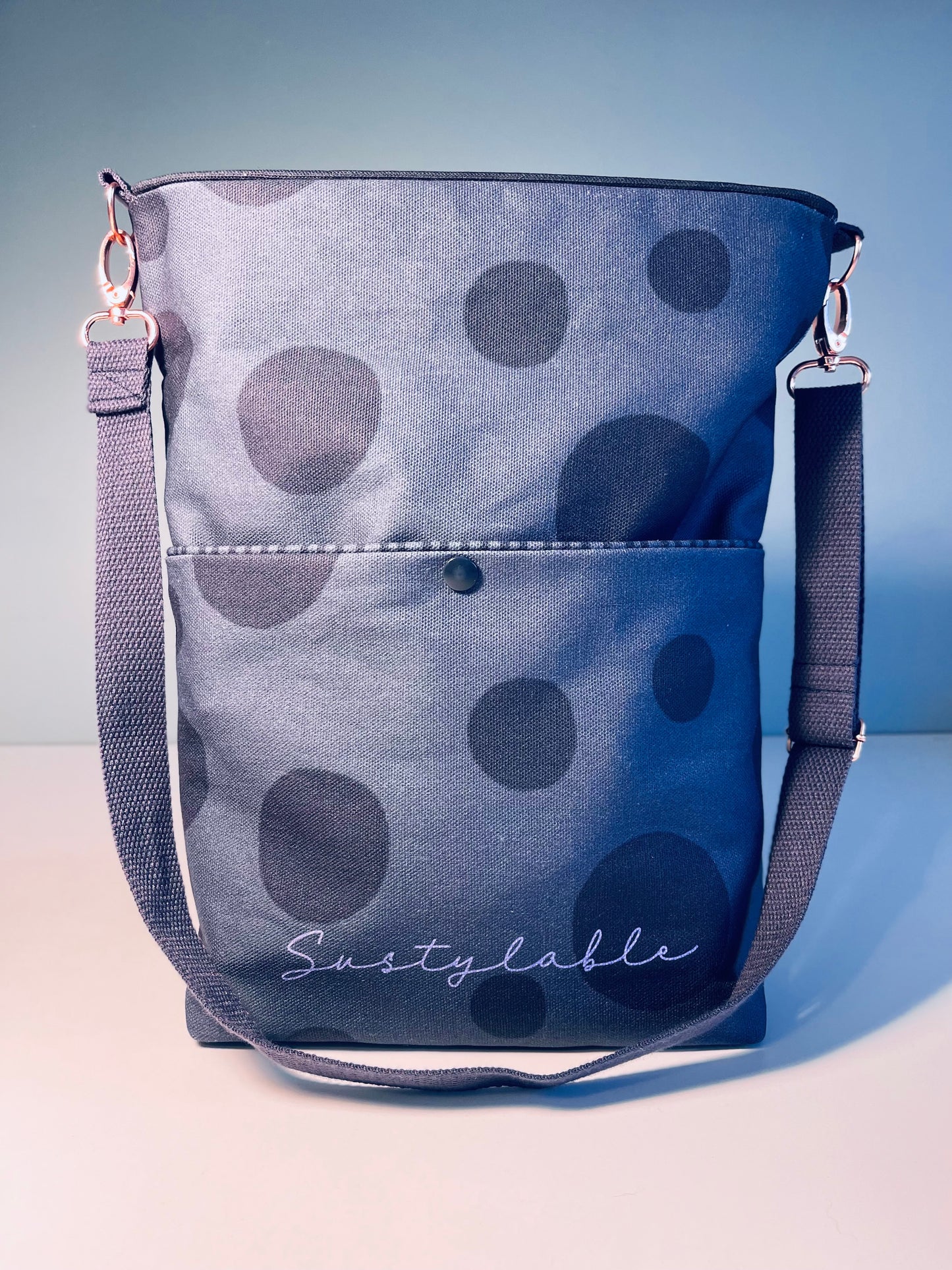 014 Organic Cotton Rainbow & Polka Dots Bags