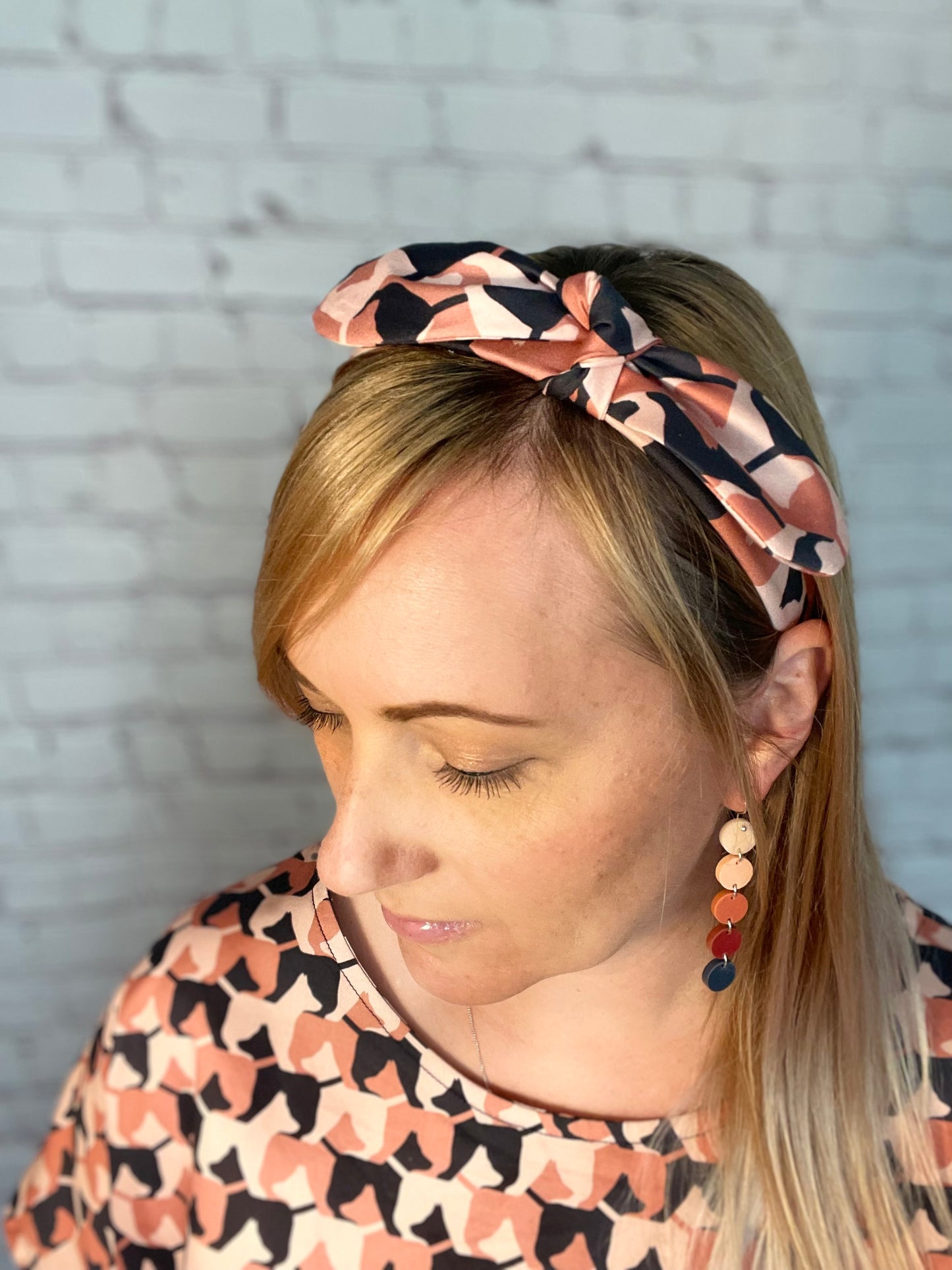 037 Organic Cotton Puppy Headband