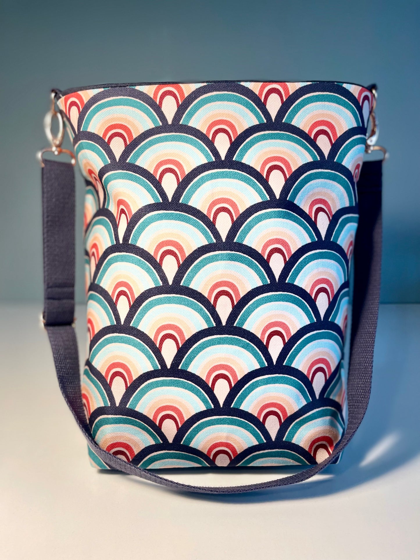 014 Organic Cotton Rainbow & Polka Dots Bags