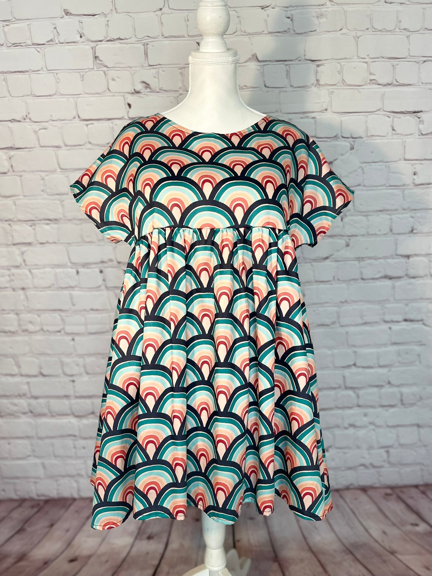 018 DESIGN YOUR OWN Organic Cotton “Rainbow” Dress