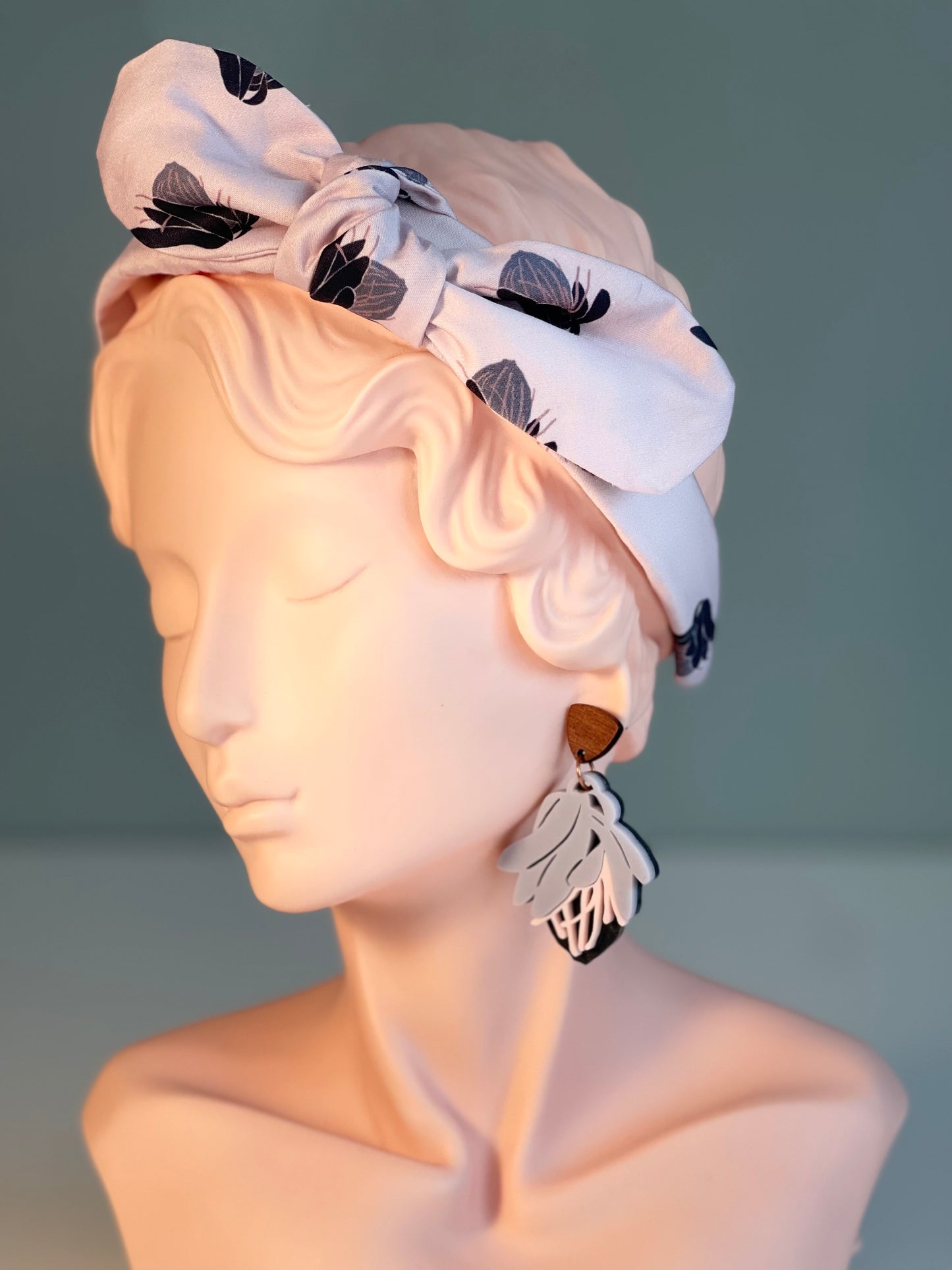 004 Organic Cotton Protea Headband