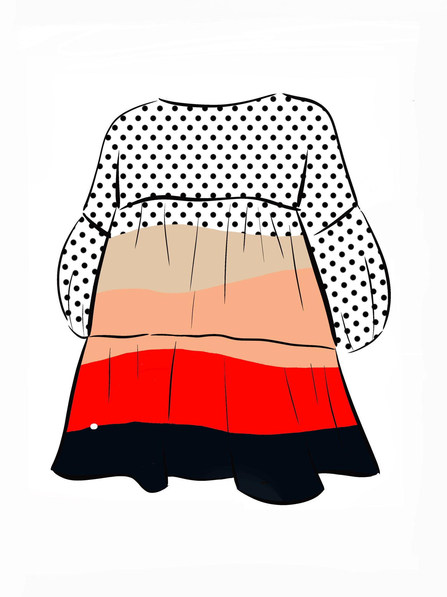 045 DESIGN YOUR OWN Organic Cotton “Australia” Dress