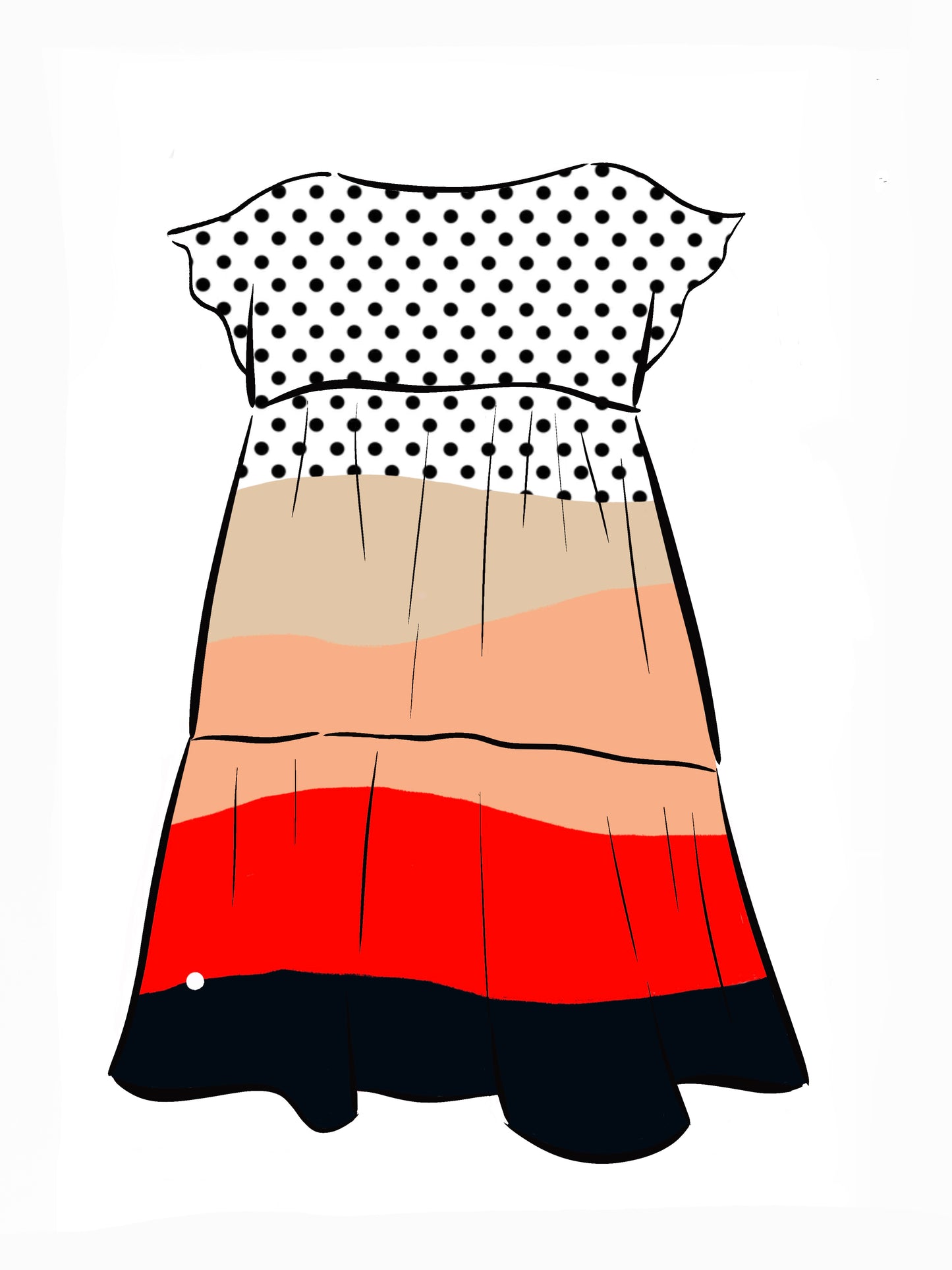 045 DESIGN YOUR OWN Organic Cotton “Australia” Dress