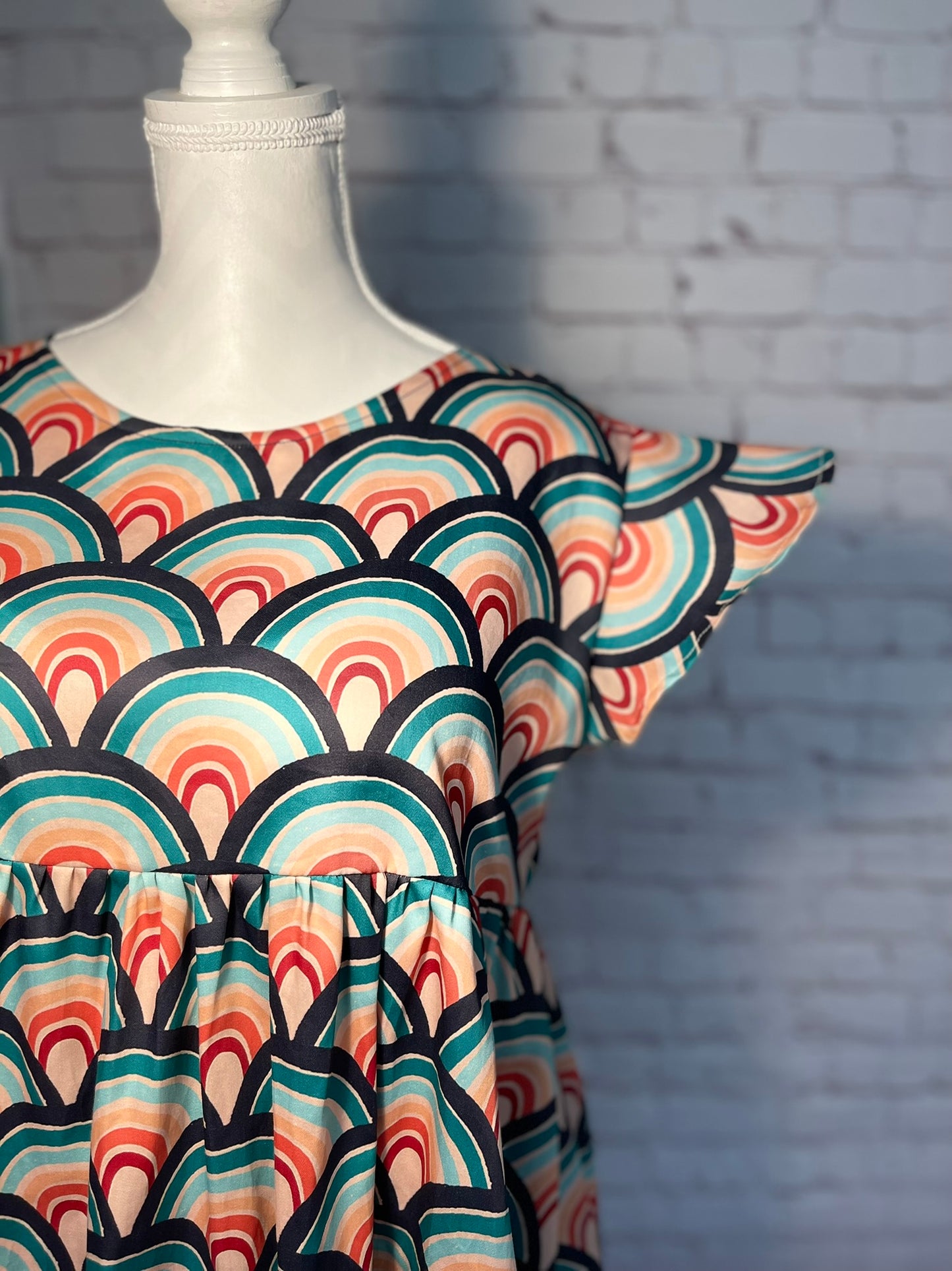 018 DESIGN YOUR OWN Organic Cotton “Rainbow” Dress