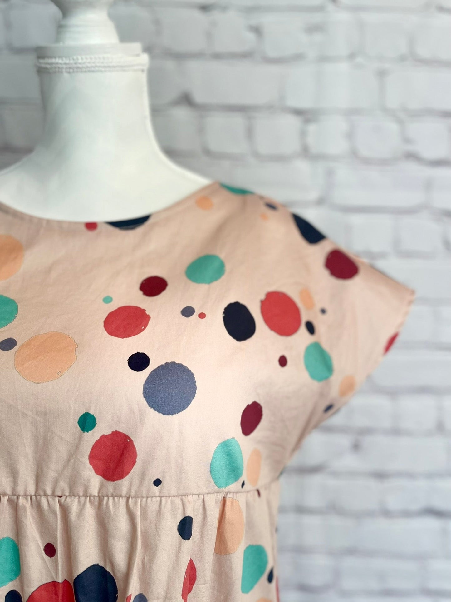 015 DESIGN YOUR OWN Organic Cotton “Polka Dot” Dress