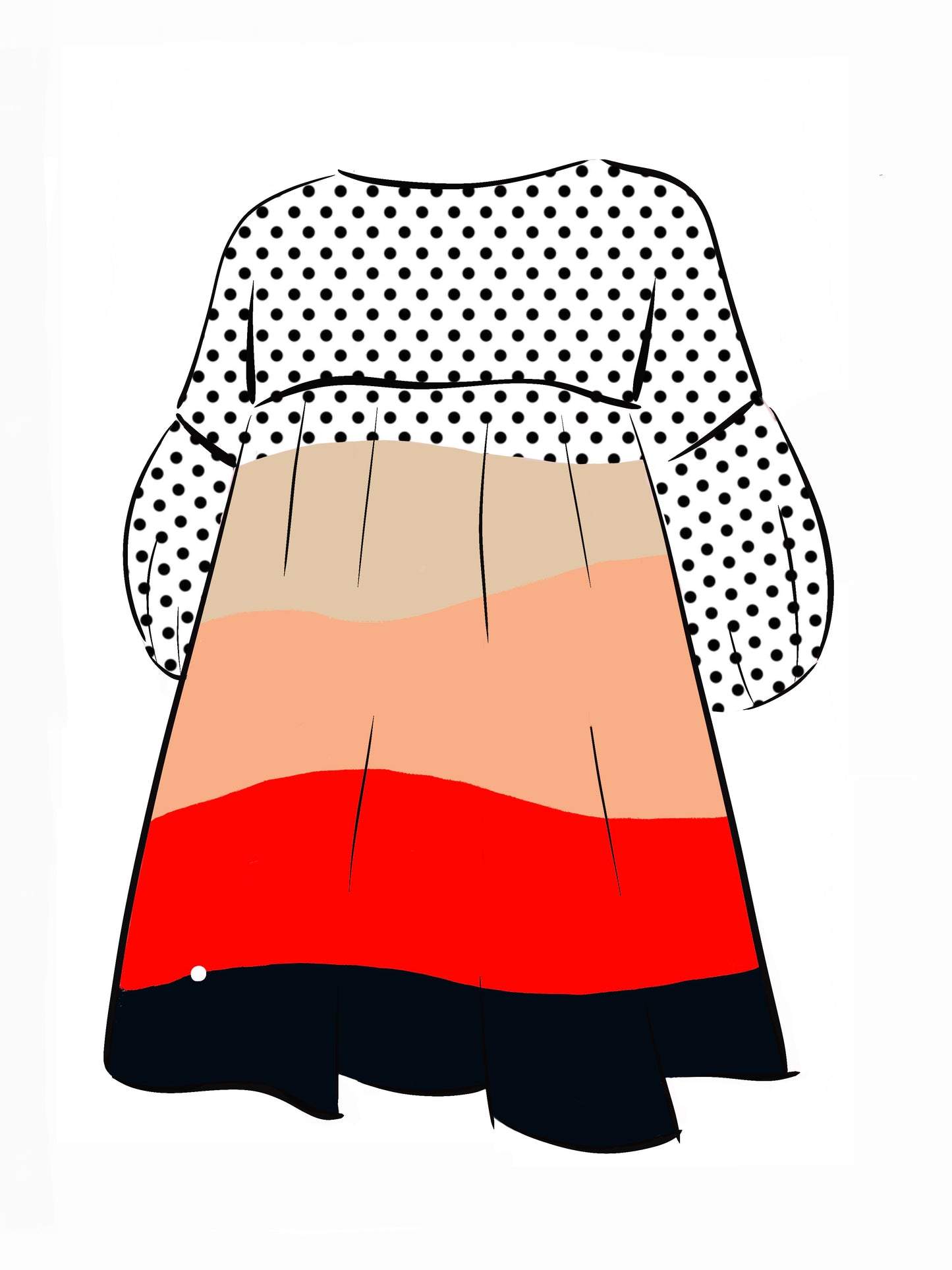 045 DESIGN YOUR OWN Organic Cotton “Australia” Dress