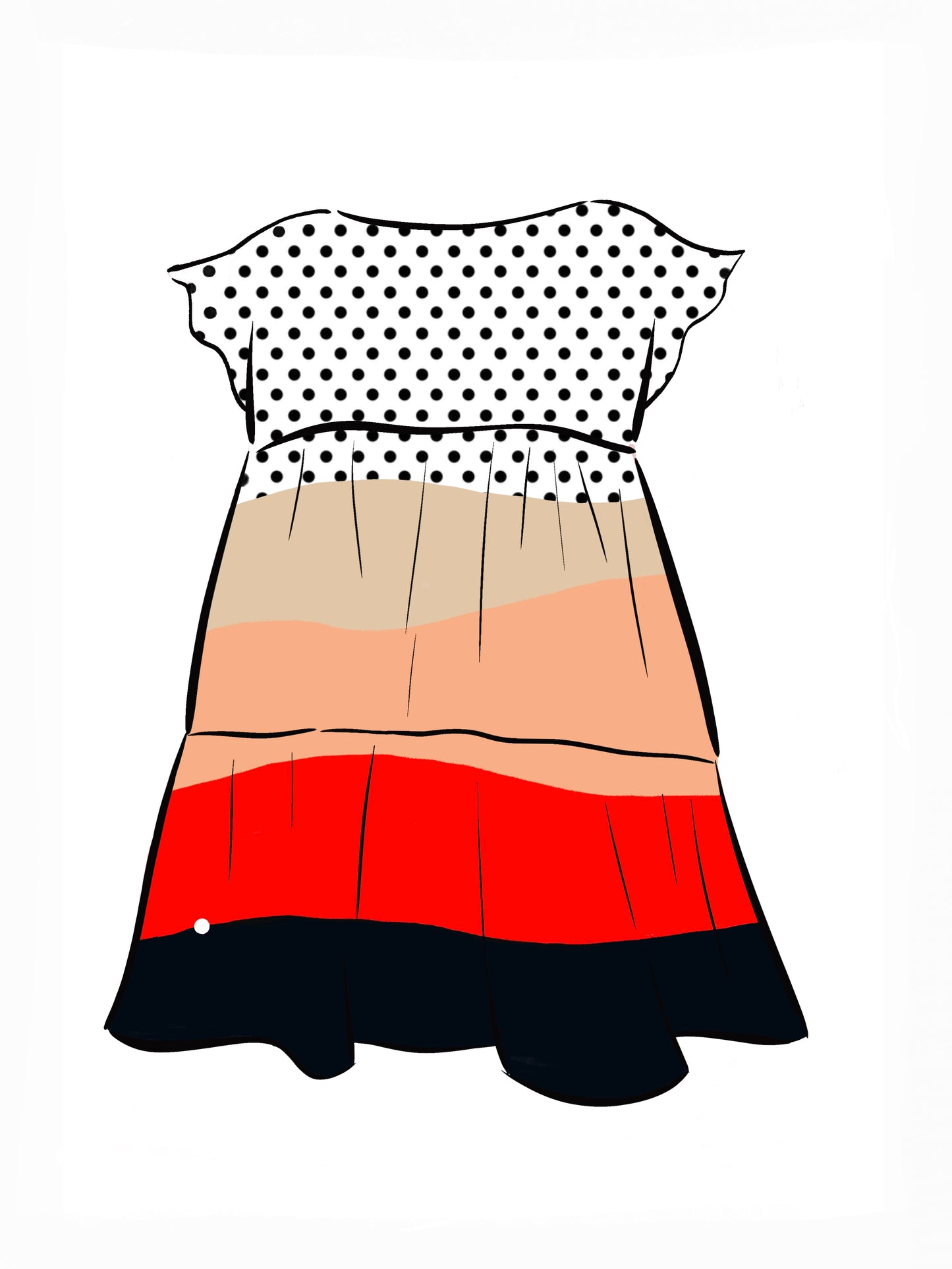 045 DESIGN YOUR OWN Organic Cotton “Australia” Dress