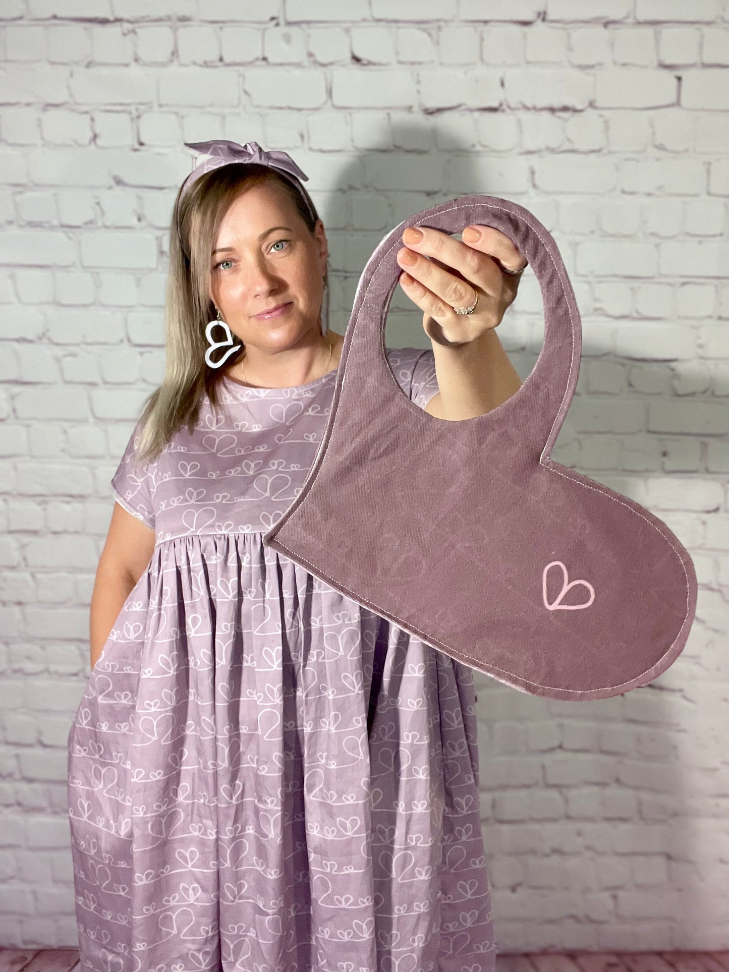 024 DESIGN YOUR OWN Organic Cotton Love Heart Dress