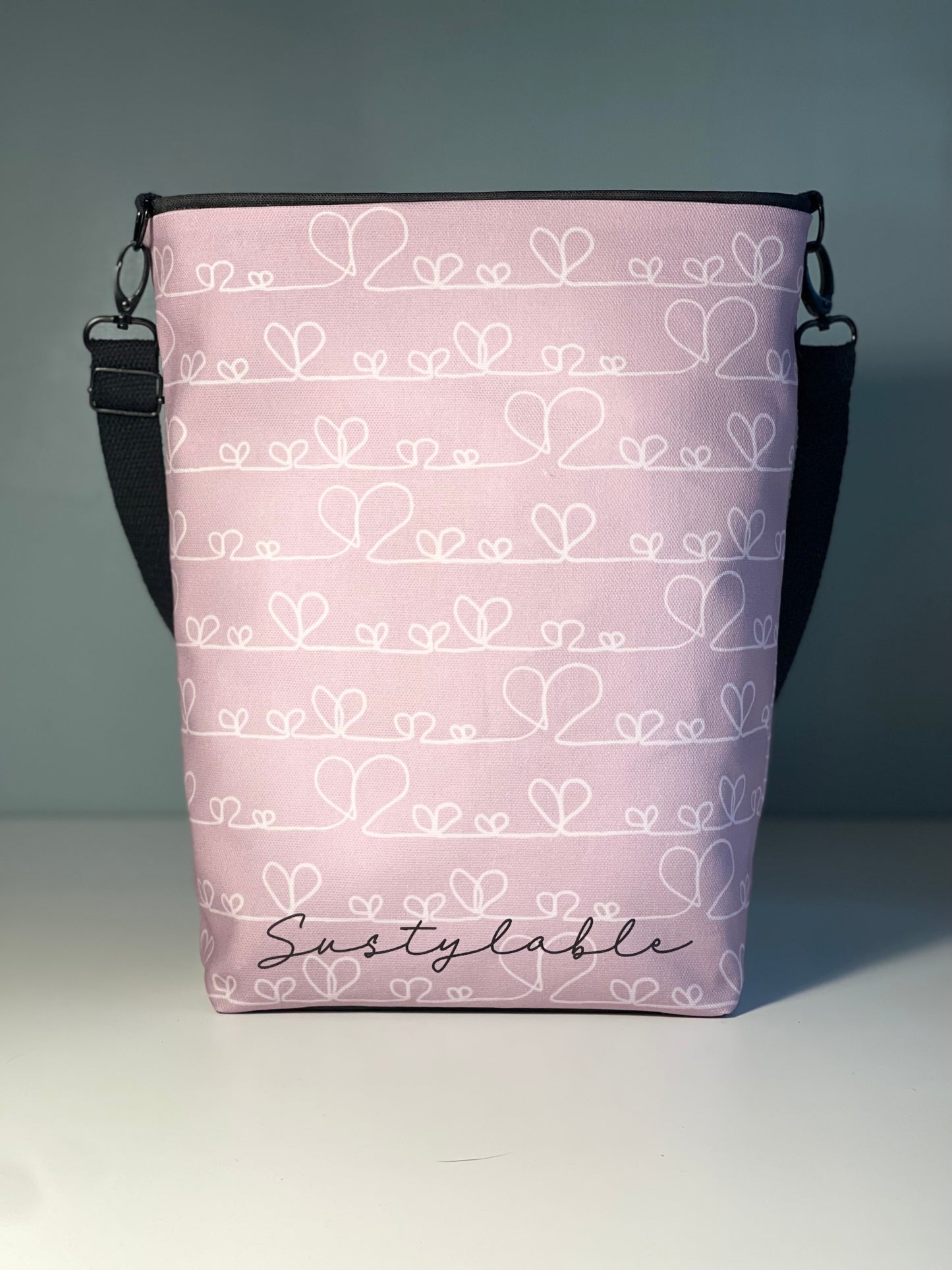 023 Organic Cotton Love Heart Bags
