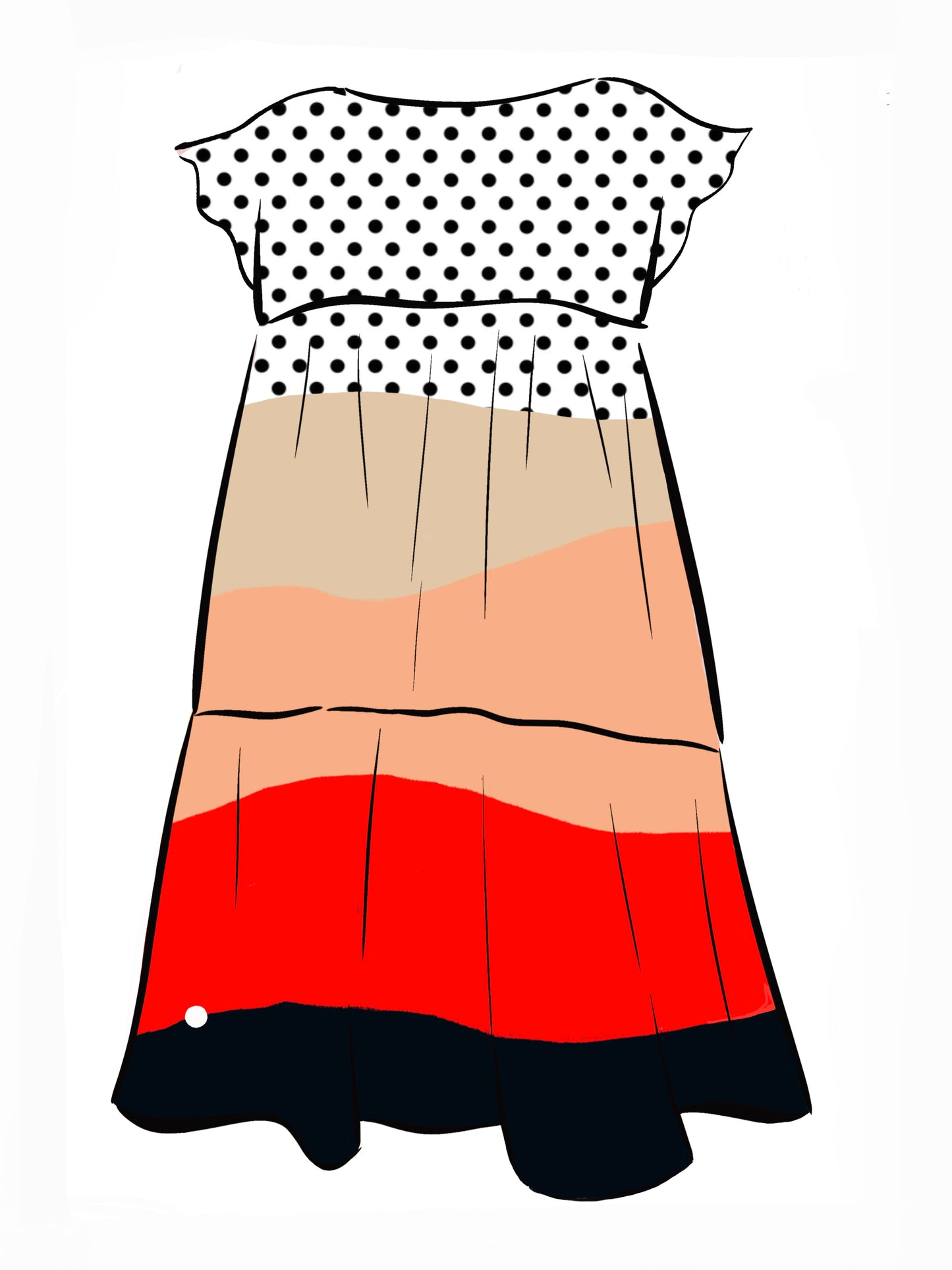 045 DESIGN YOUR OWN Organic Cotton “Australia” Dress