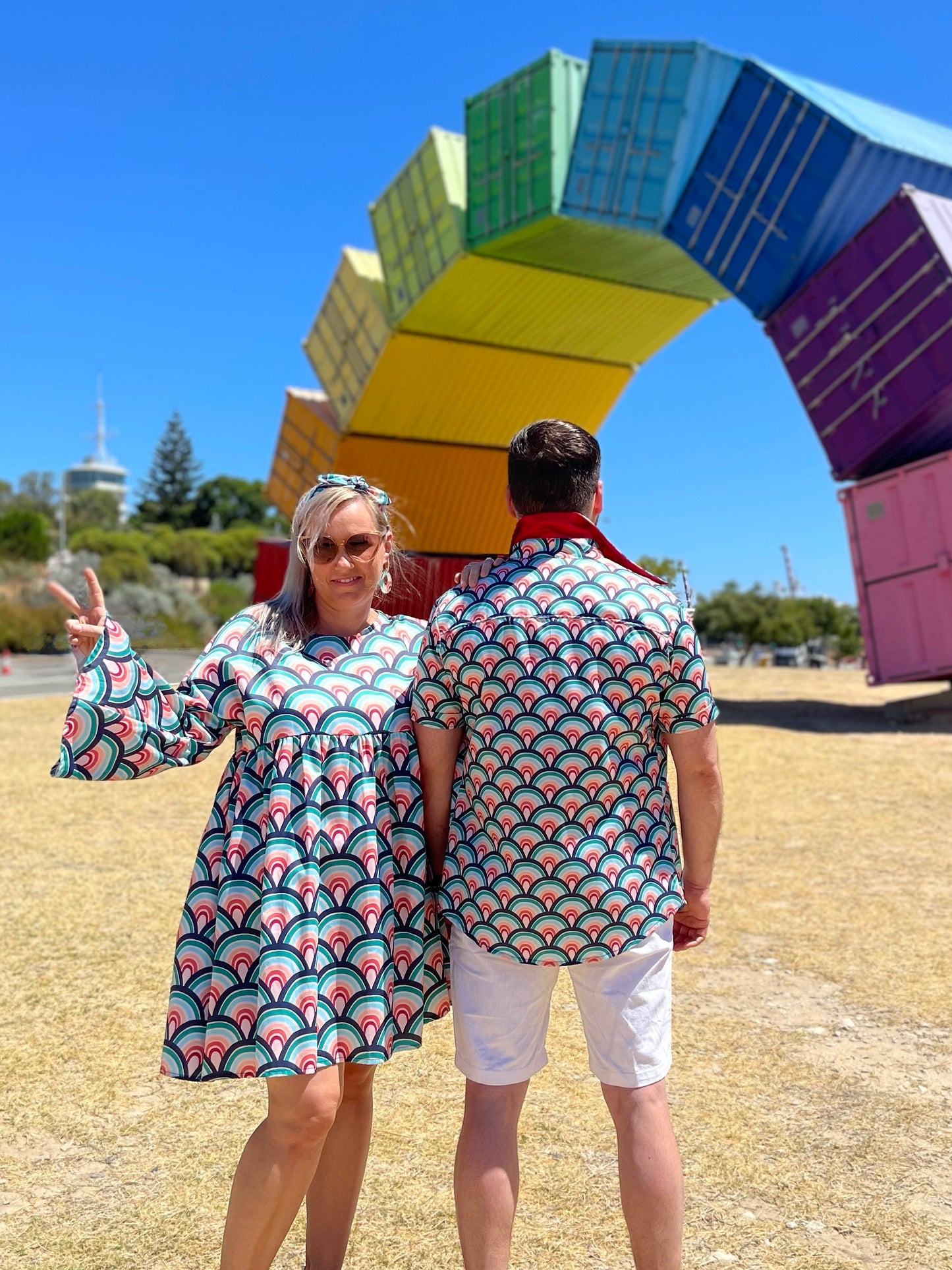 018 DESIGN YOUR OWN Organic Cotton “Rainbow” Dress