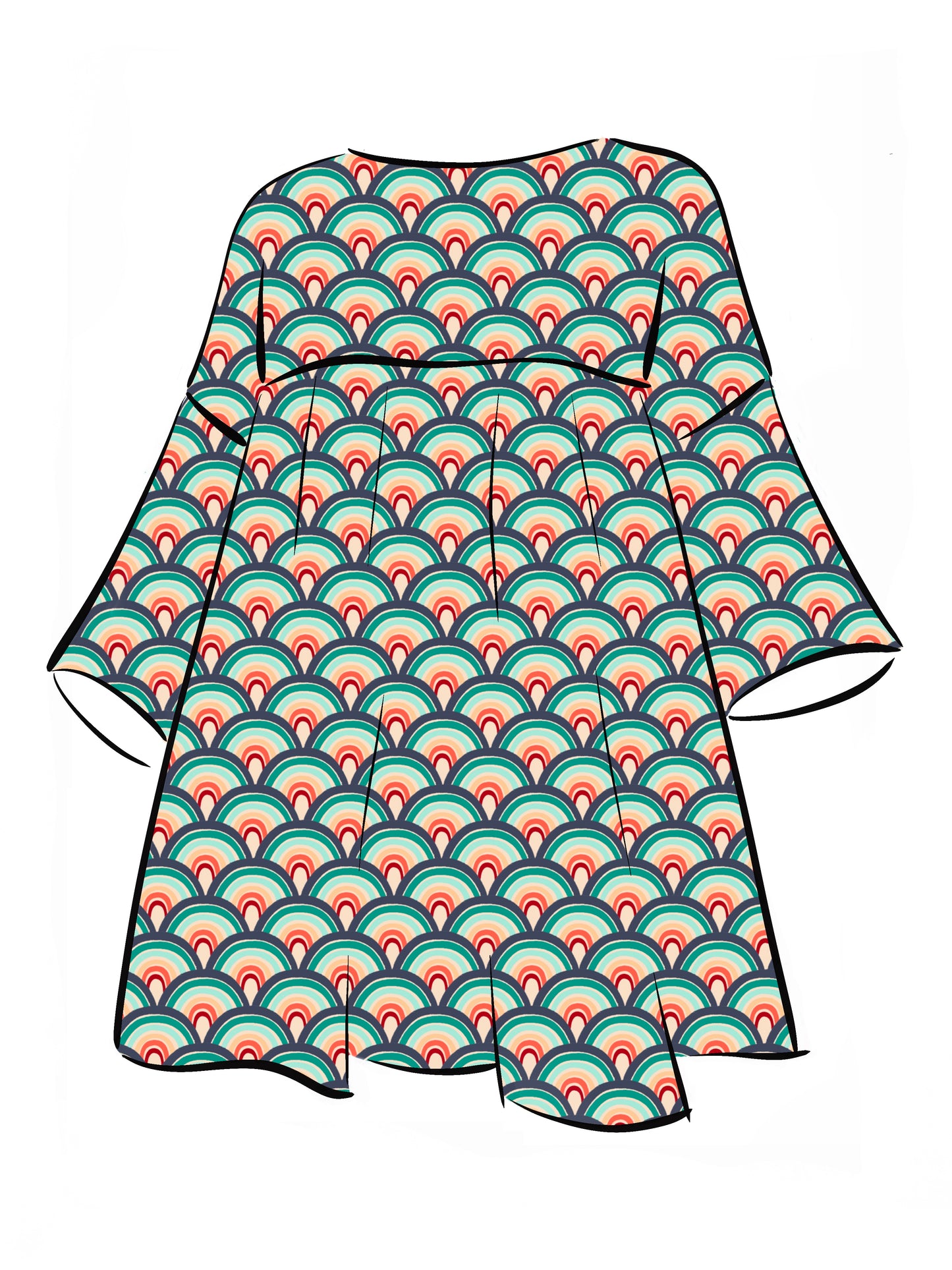 018 DESIGN YOUR OWN Organic Cotton “Rainbow” Dress