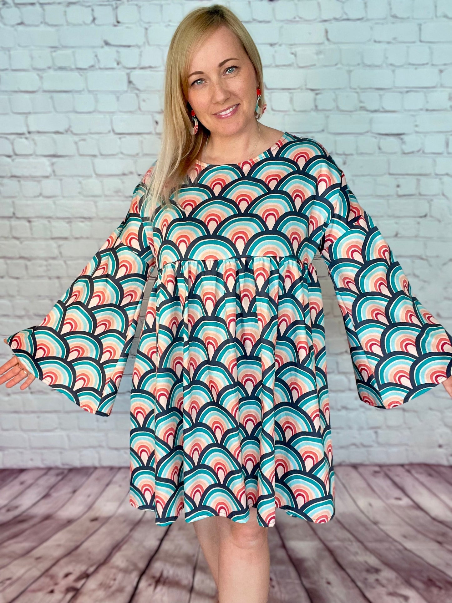 018 DESIGN YOUR OWN Organic Cotton “Rainbow” Dress