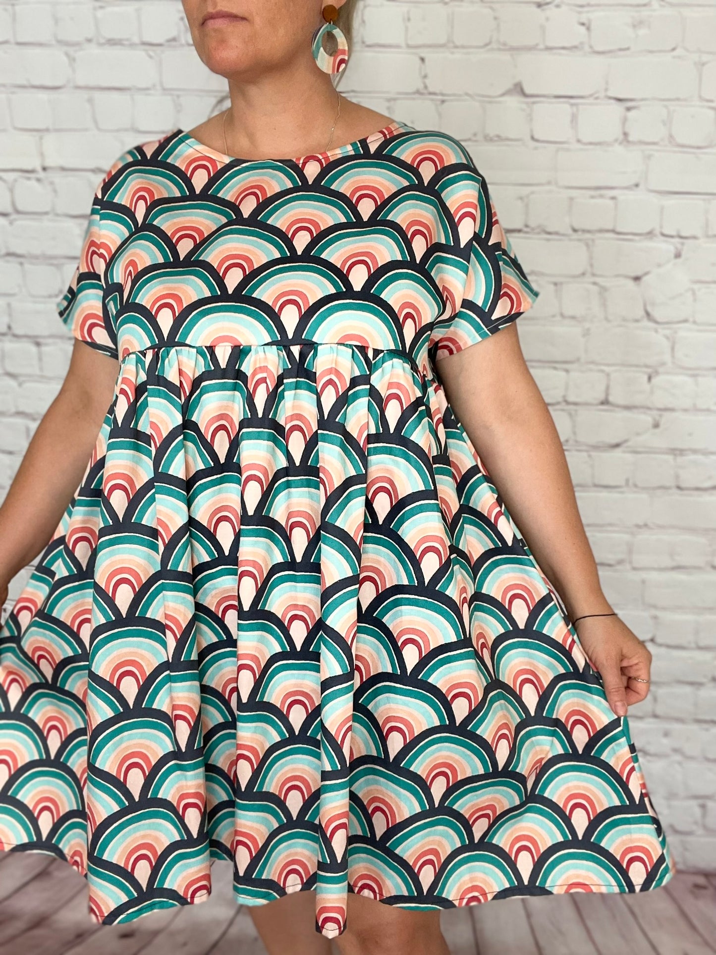 018 DESIGN YOUR OWN Organic Cotton “Rainbow” Dress