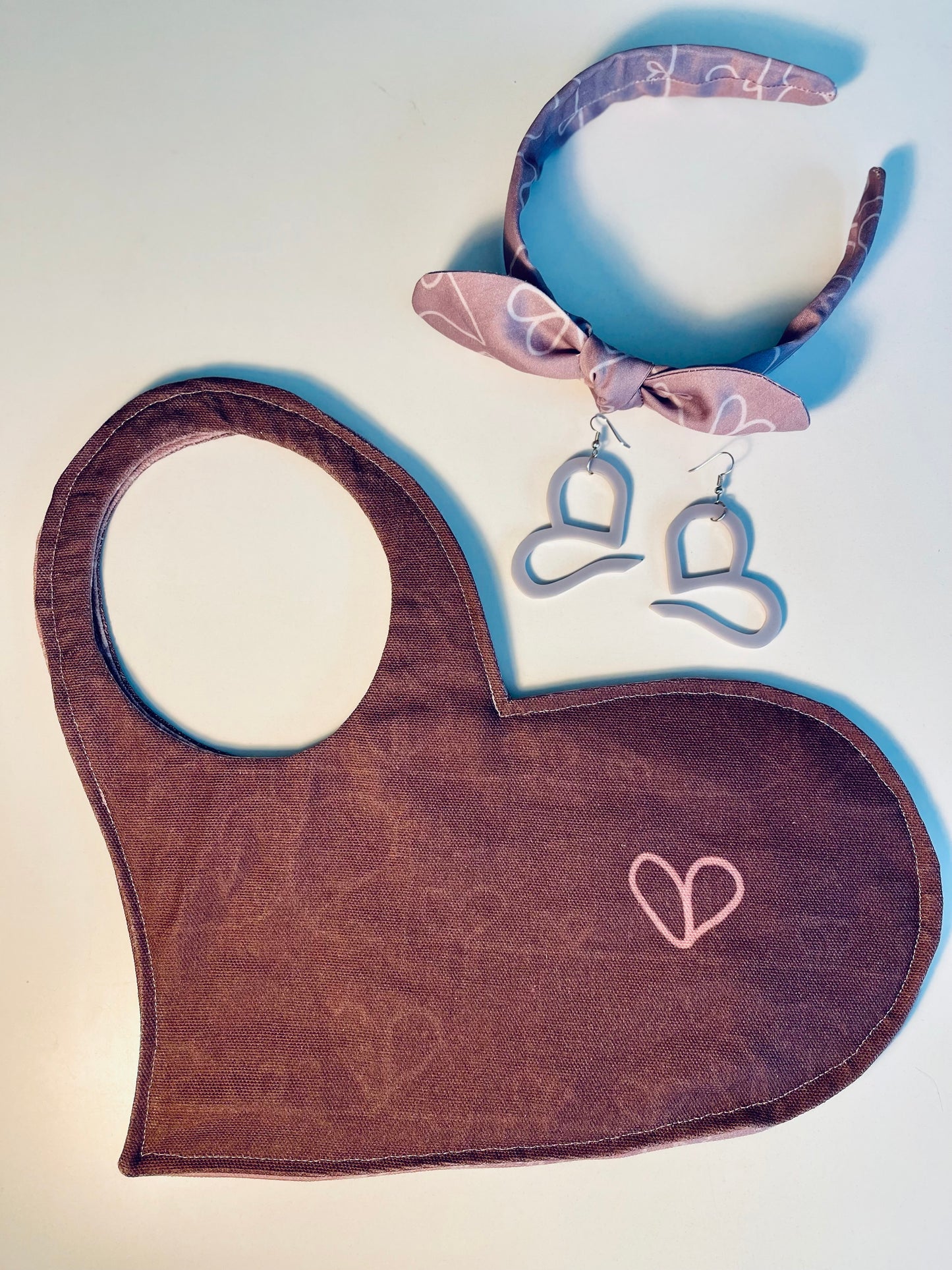 023 Organic Cotton Love Heart Bags