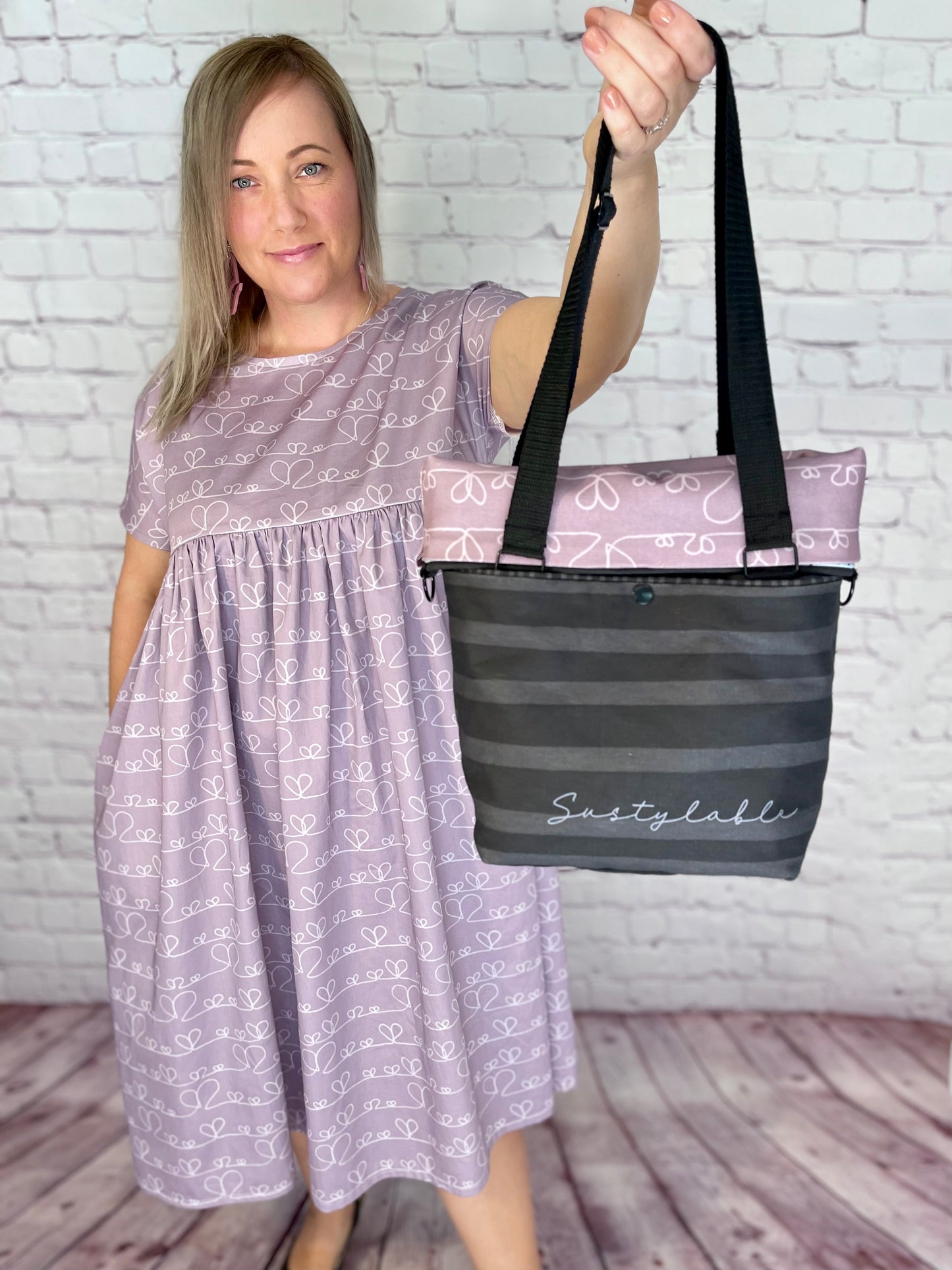 023 Organic Cotton Love Heart Bags
