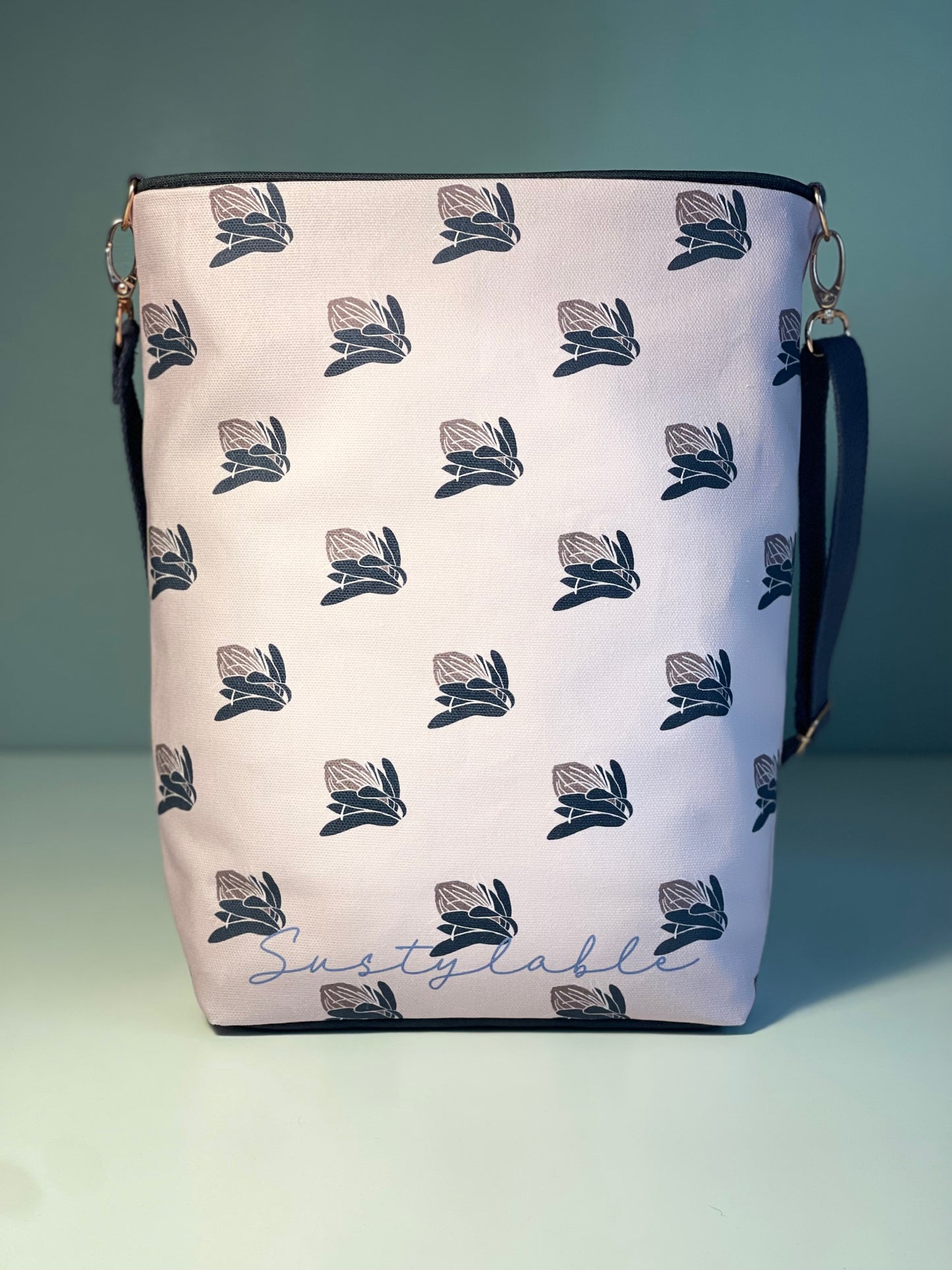 005 Organic Cotton Protea Bags