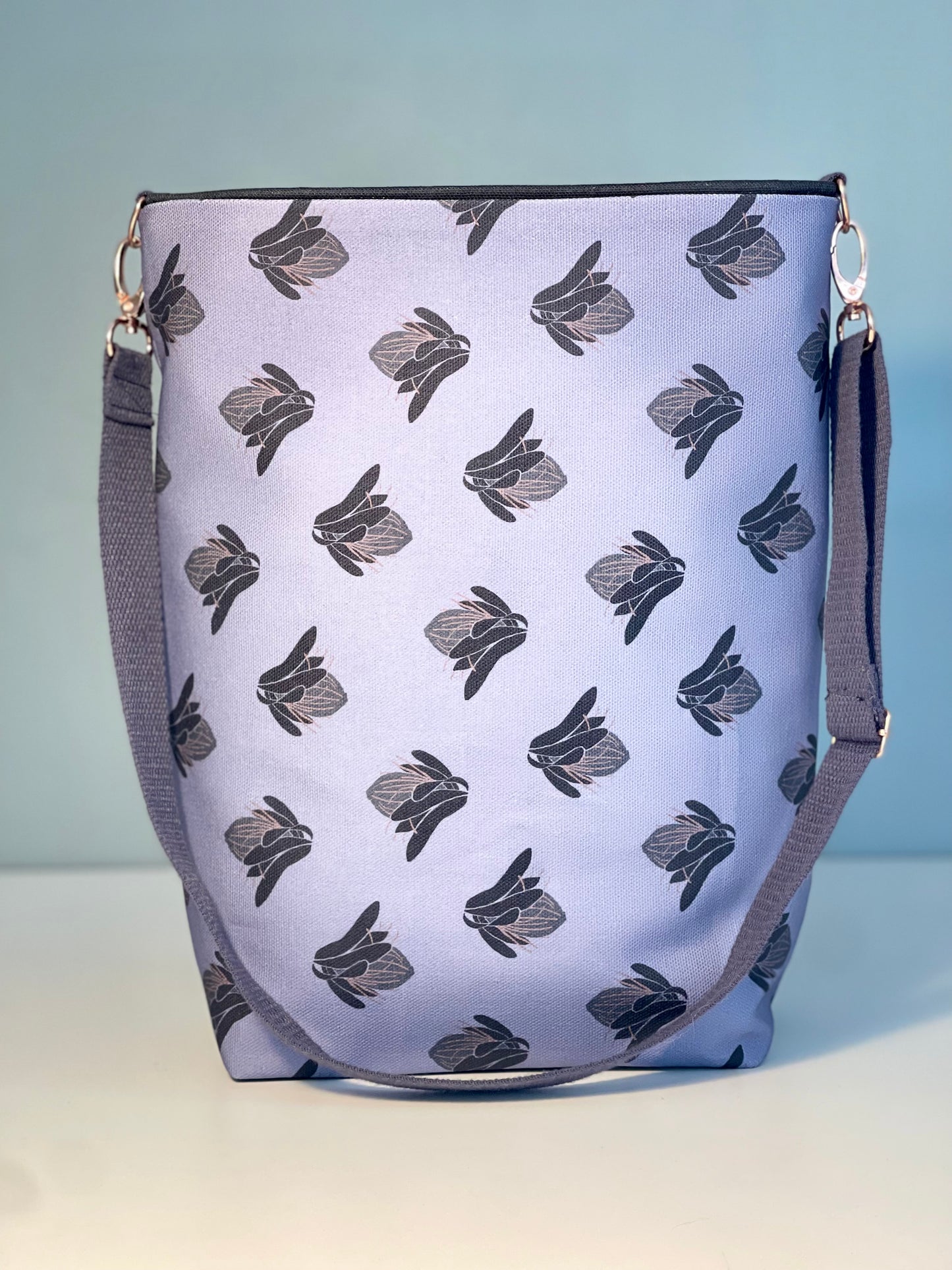 005 Organic Cotton Protea Bags