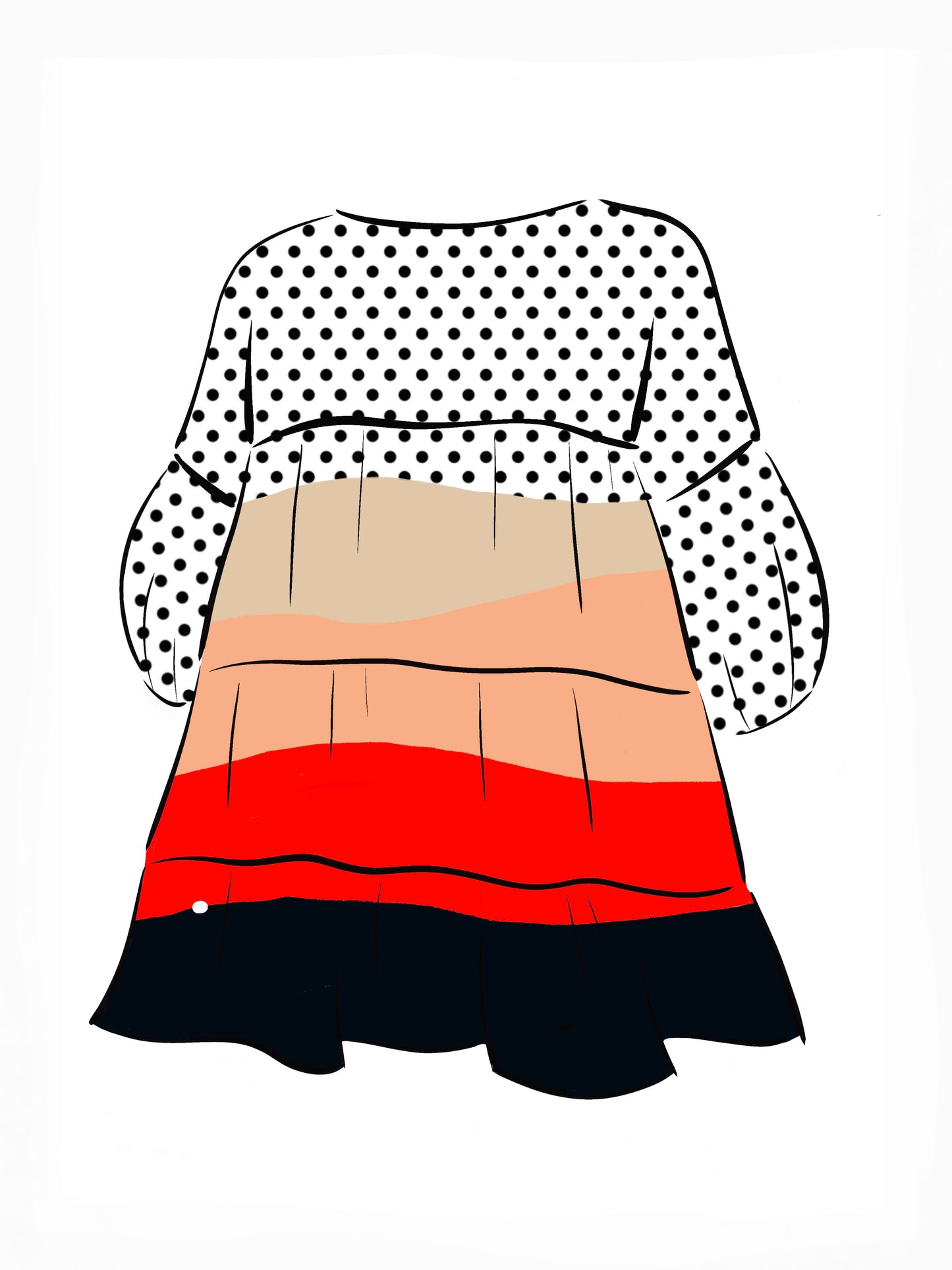 045 DESIGN YOUR OWN Organic Cotton “Australia” Dress