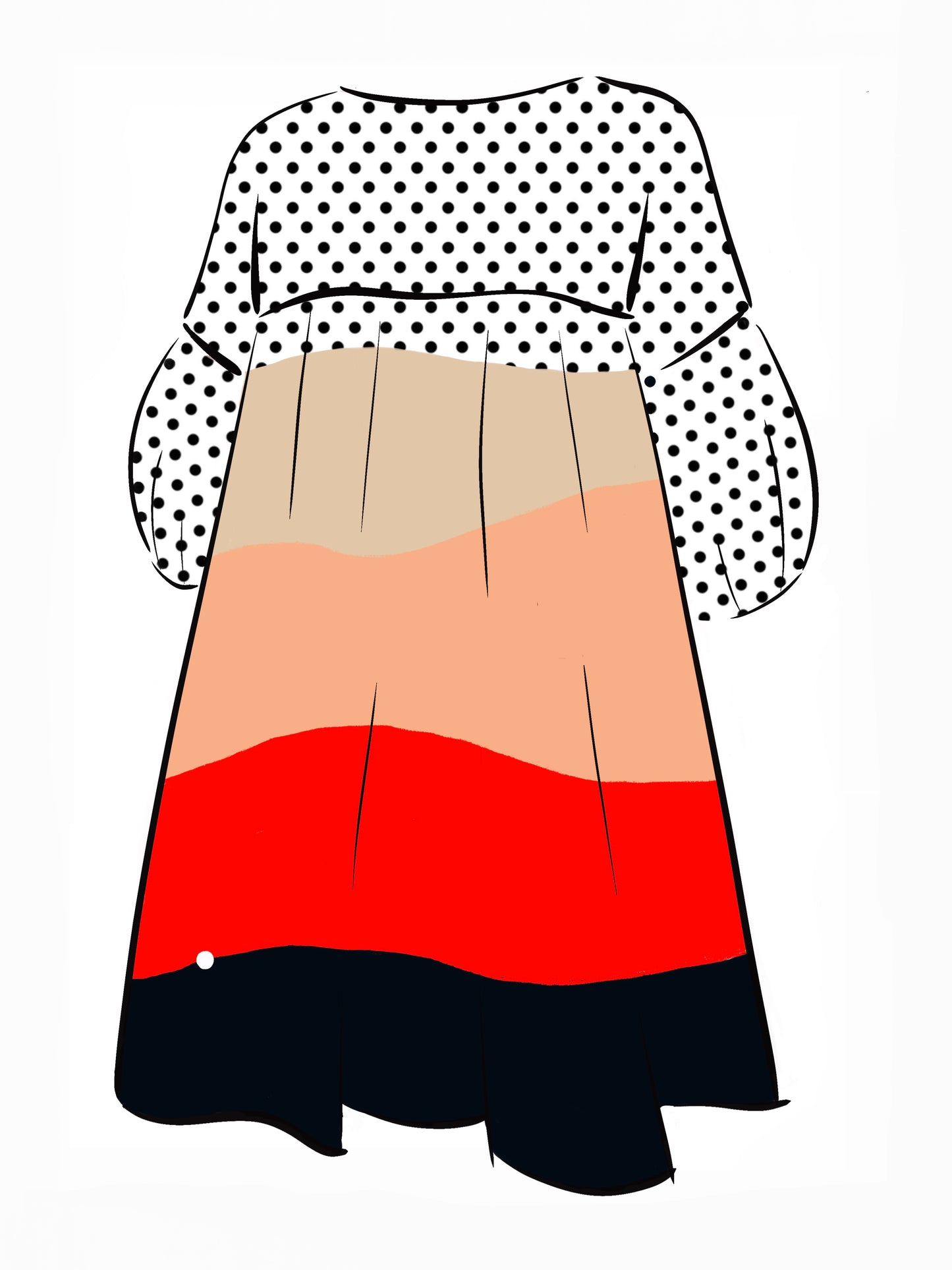 045 DESIGN YOUR OWN Organic Cotton “Australia” Dress