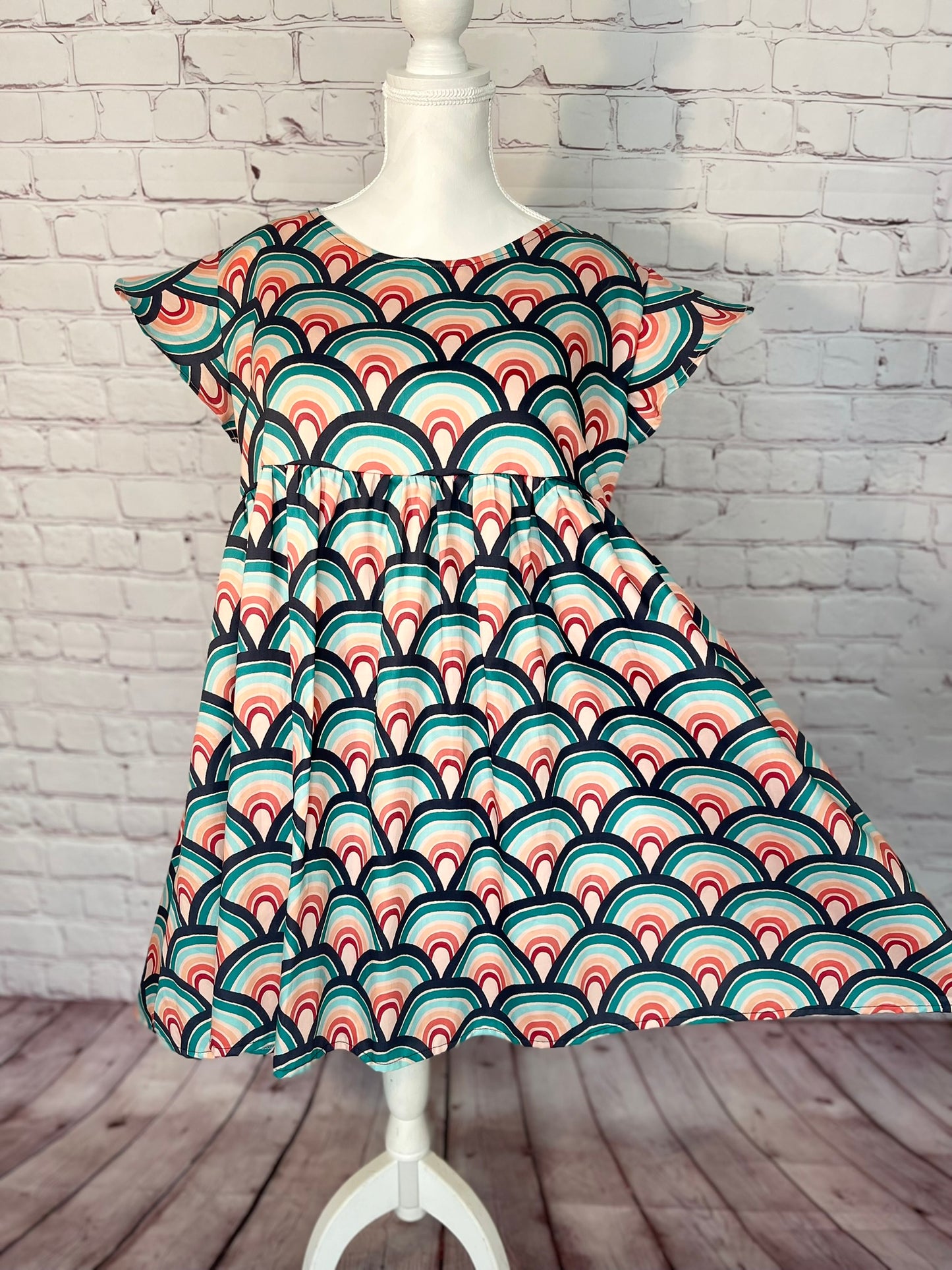 018 DESIGN YOUR OWN Organic Cotton “Rainbow” Dress