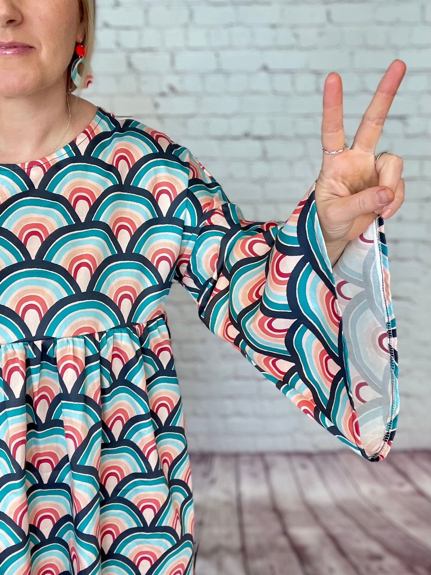018 DESIGN YOUR OWN Organic Cotton “Rainbow” Dress