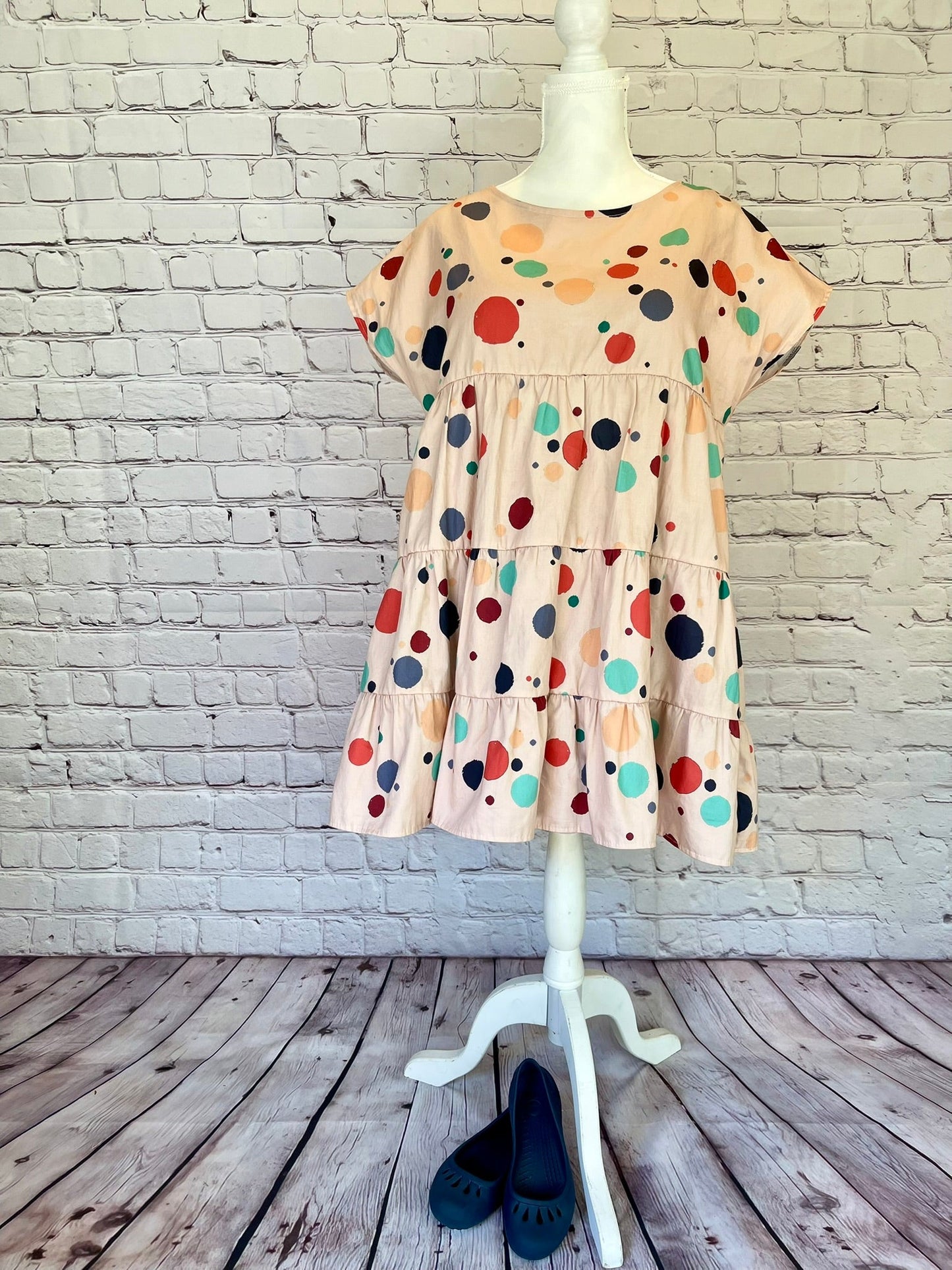 015 DESIGN YOUR OWN Organic Cotton “Polka Dot” Dress