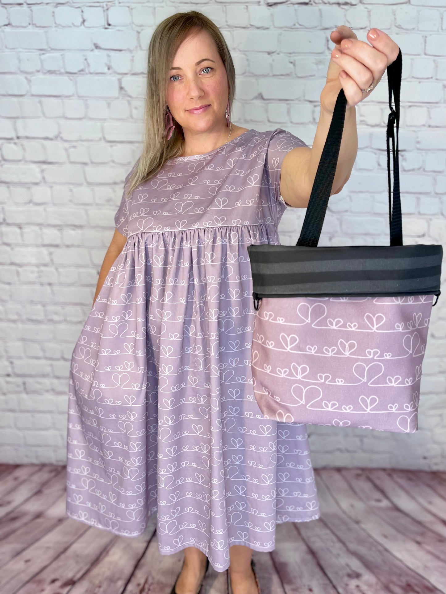 023 Organic Cotton Love Heart Bags